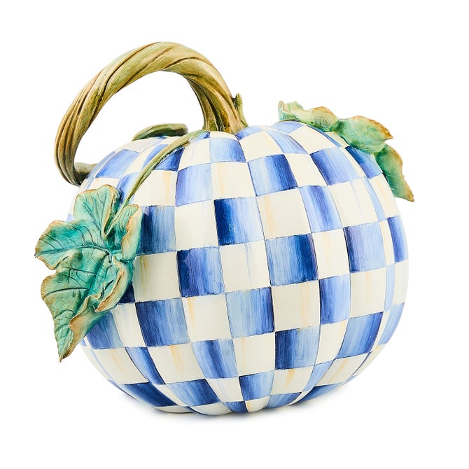 Royal Check Twisted Stem Pumpkin