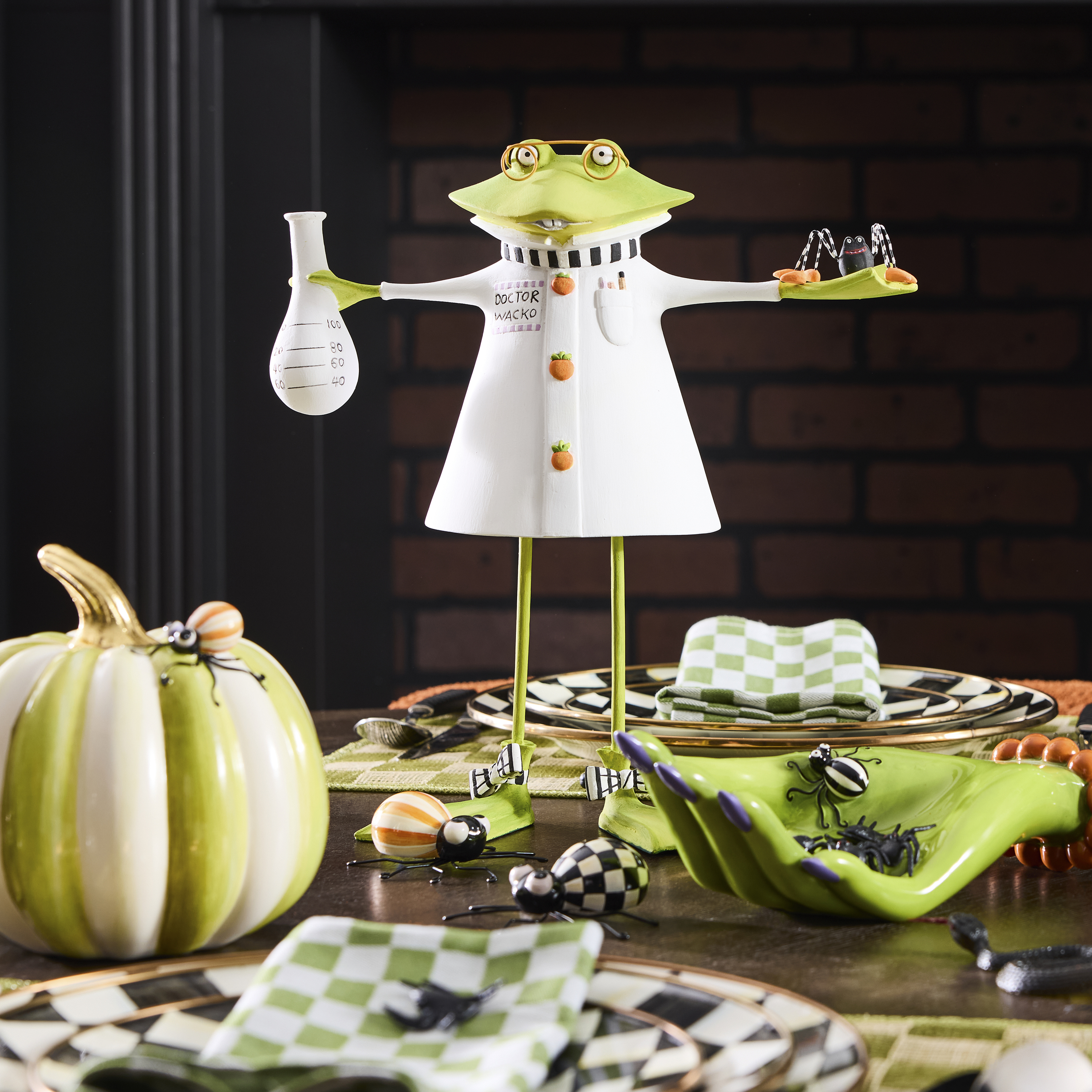 Patience Brewster Dr. Wacko Frog Figure