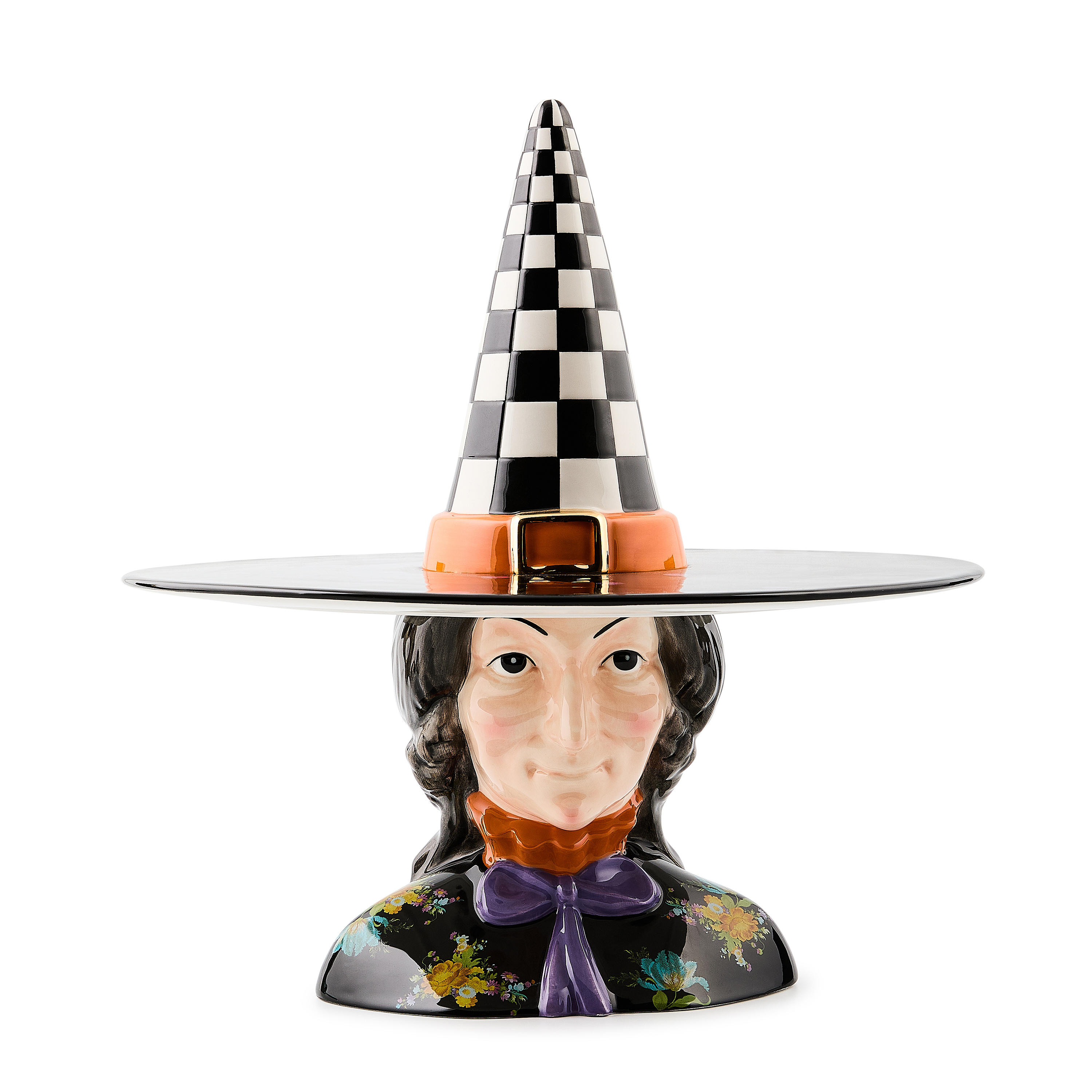 Greta Witch Ceramic Serving Stand