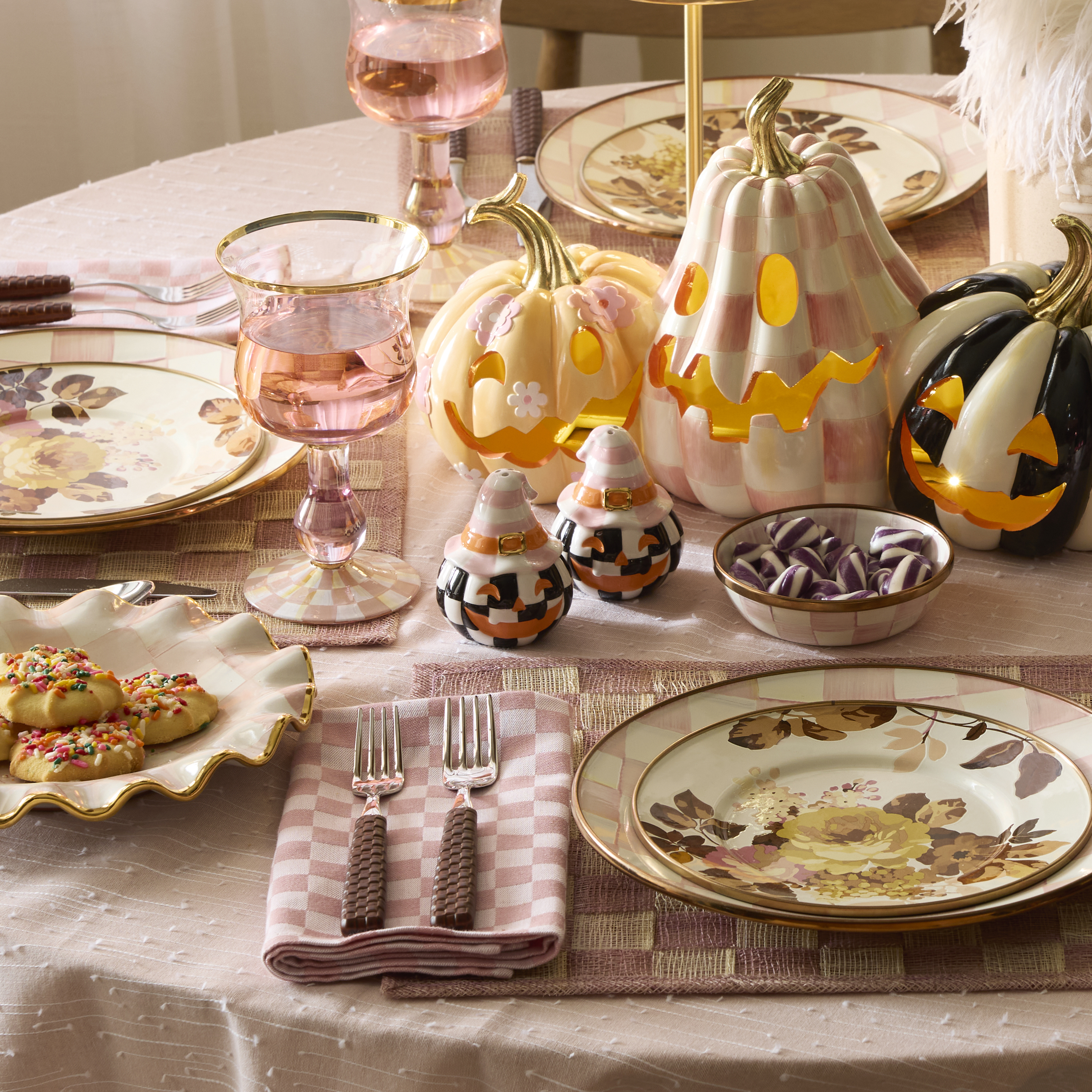 Trick or Treat Happy Jack Salt & Pepper Set