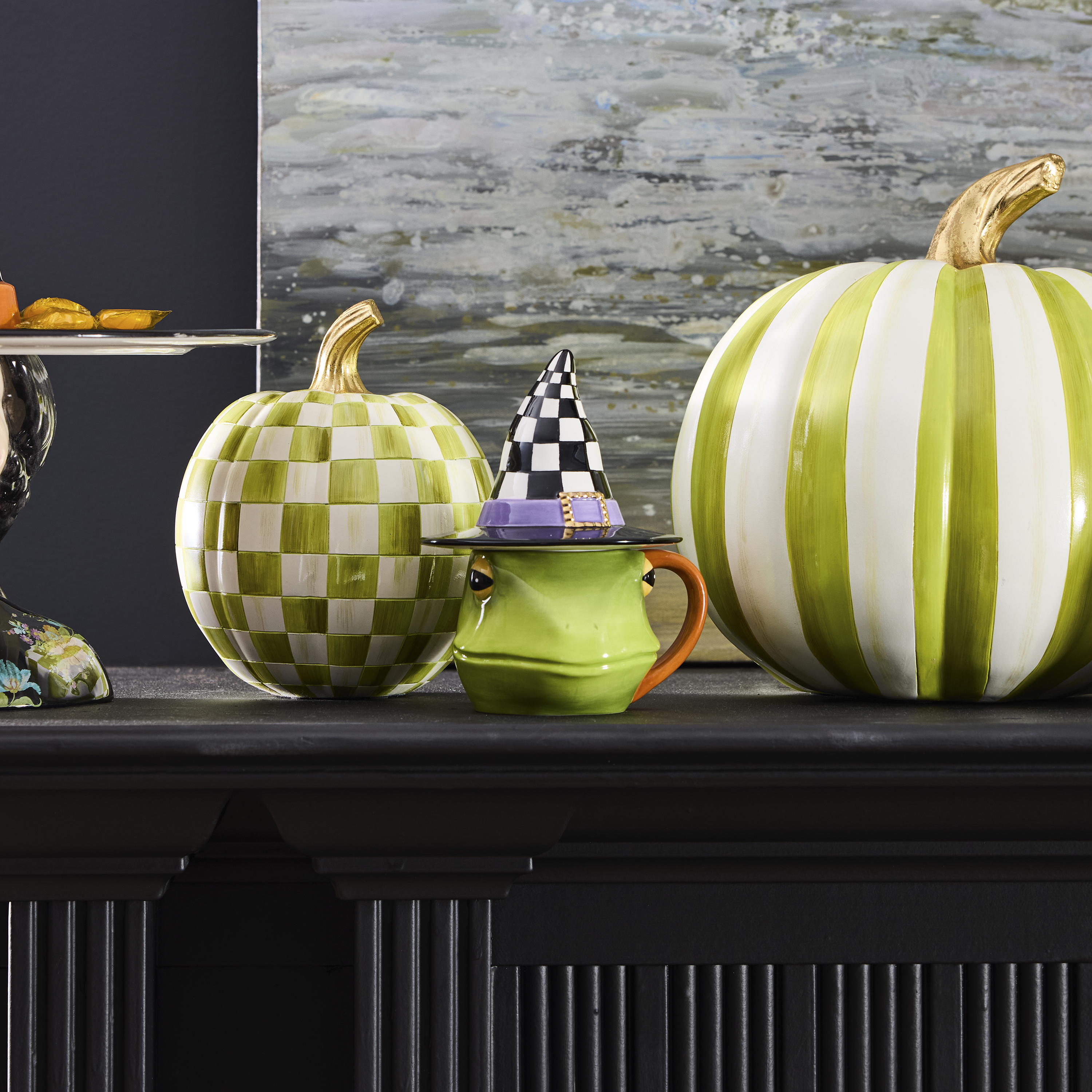 Halloween Fergal Ceramic Lidded Mug