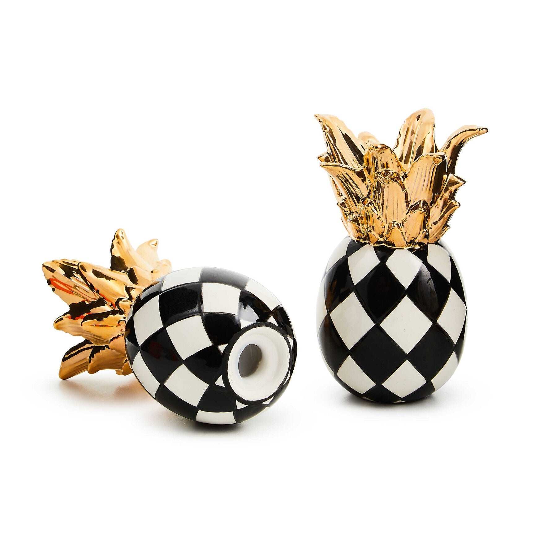 Pineapple Salt & Pepper Set by MacKenzie-Childs