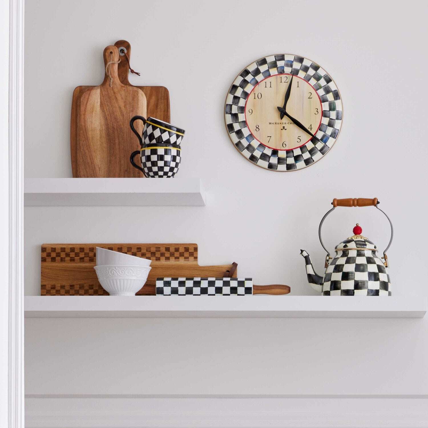 Courtly Check Rolling Pin