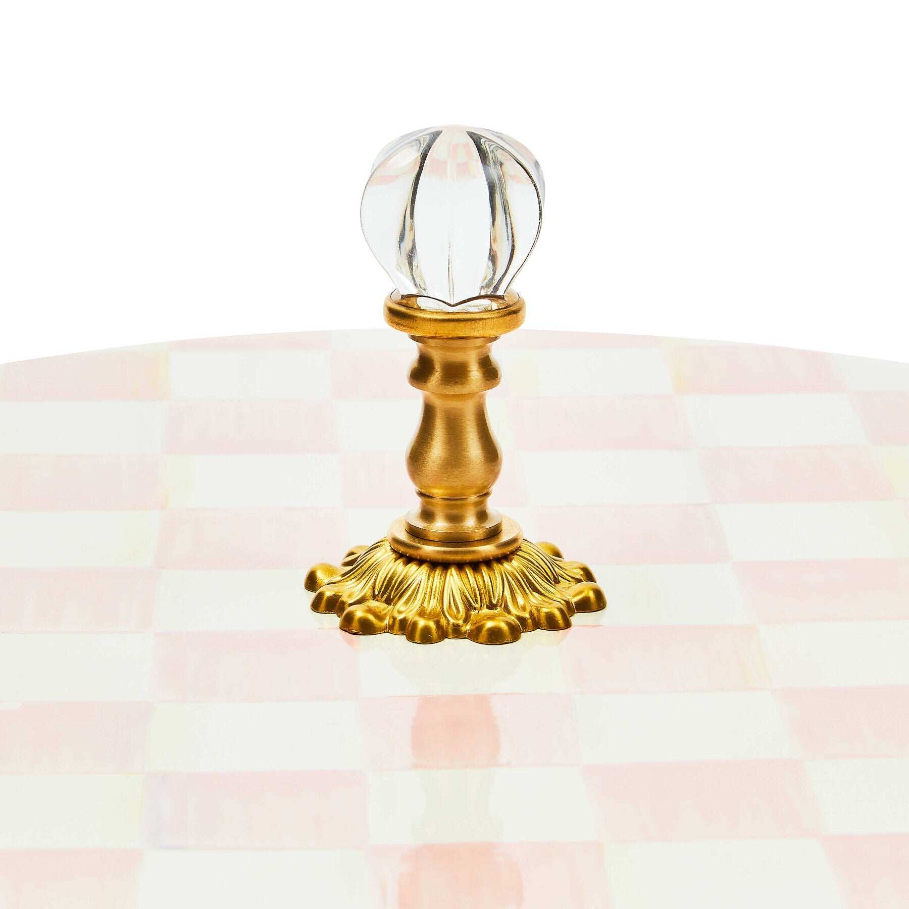 Rosy Check Cheese Course by MacKenzie-Childs