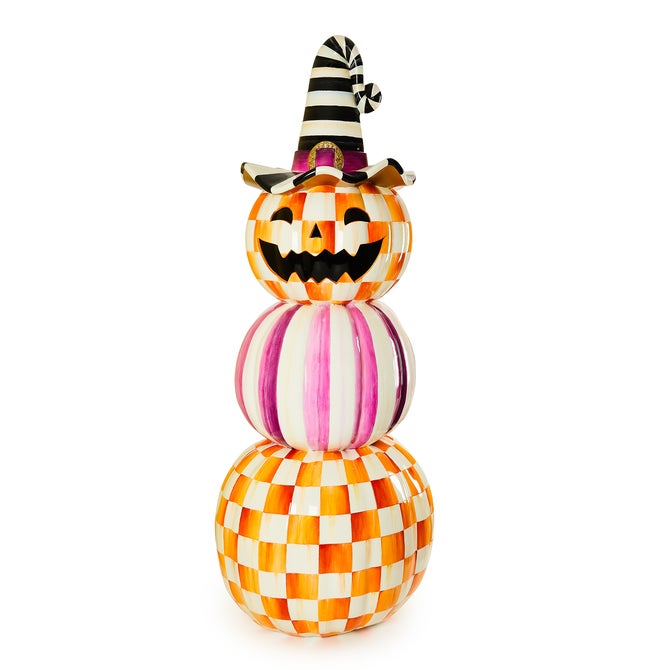 Plum & Orange Pumpkin Outdoor Trophy