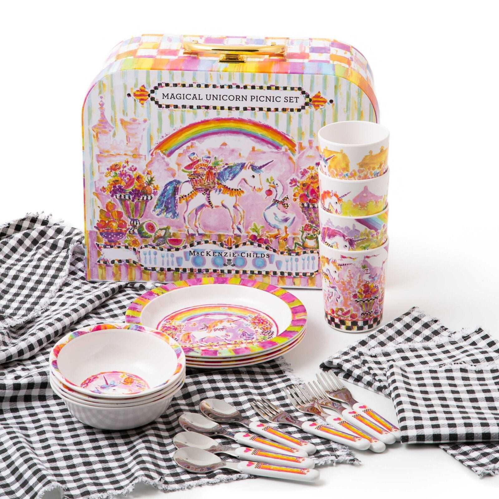 Magical Unicorn Picnic Set by Mackenzie-Childs