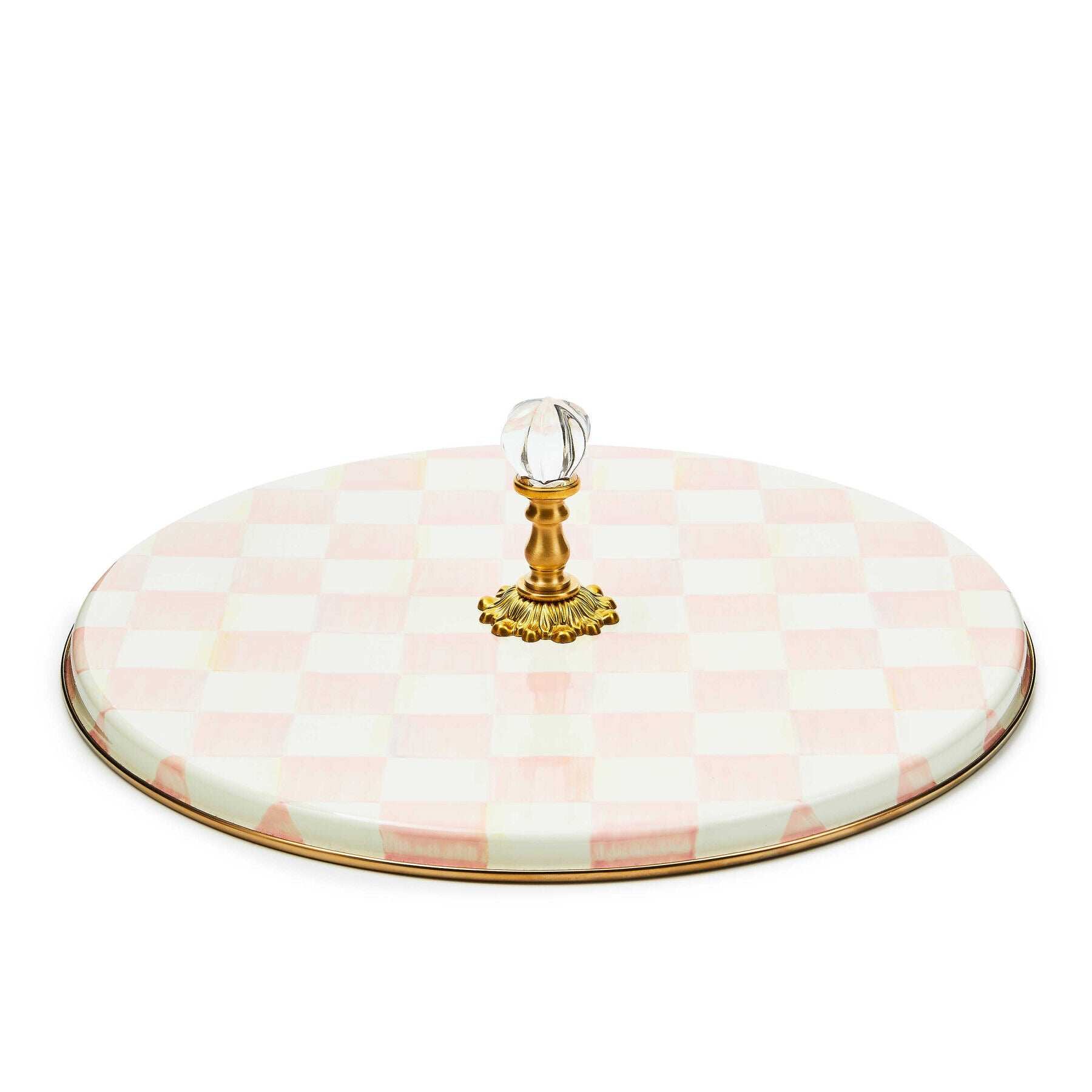 Rosy Check Cheese Course by MacKenzie-Childs