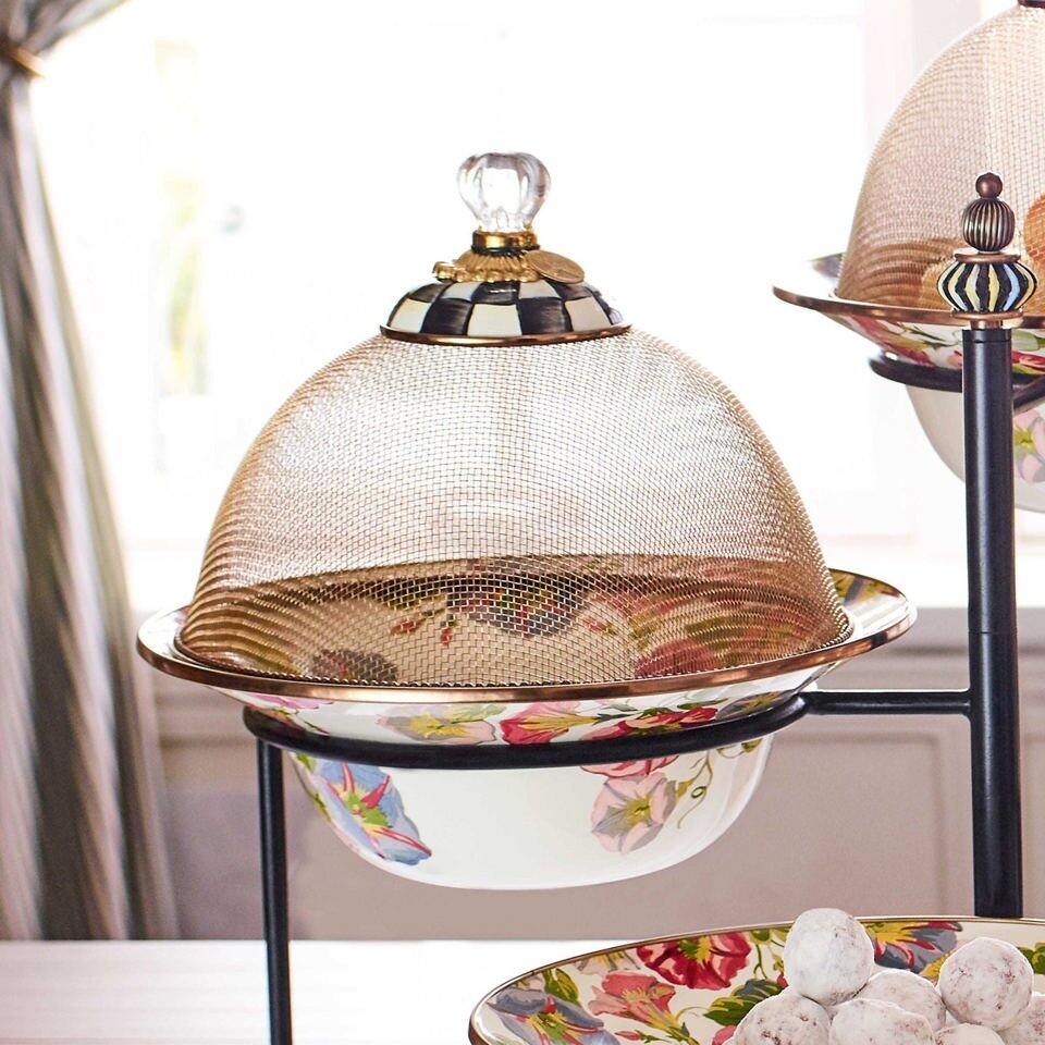 Courtly Check Mesh Dome - Small by Mackenzie Childs