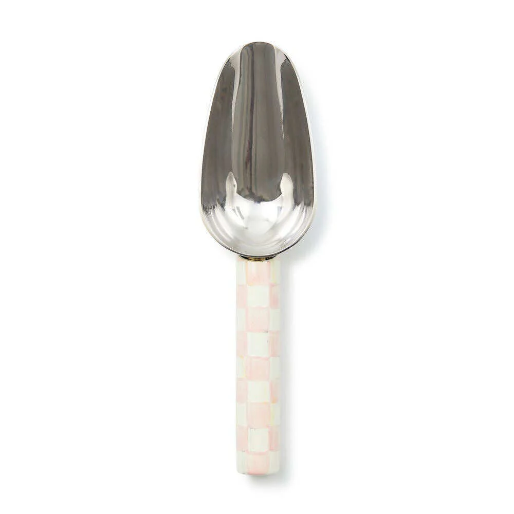 MacKenzie-Childs Rosy Check Small Scoop