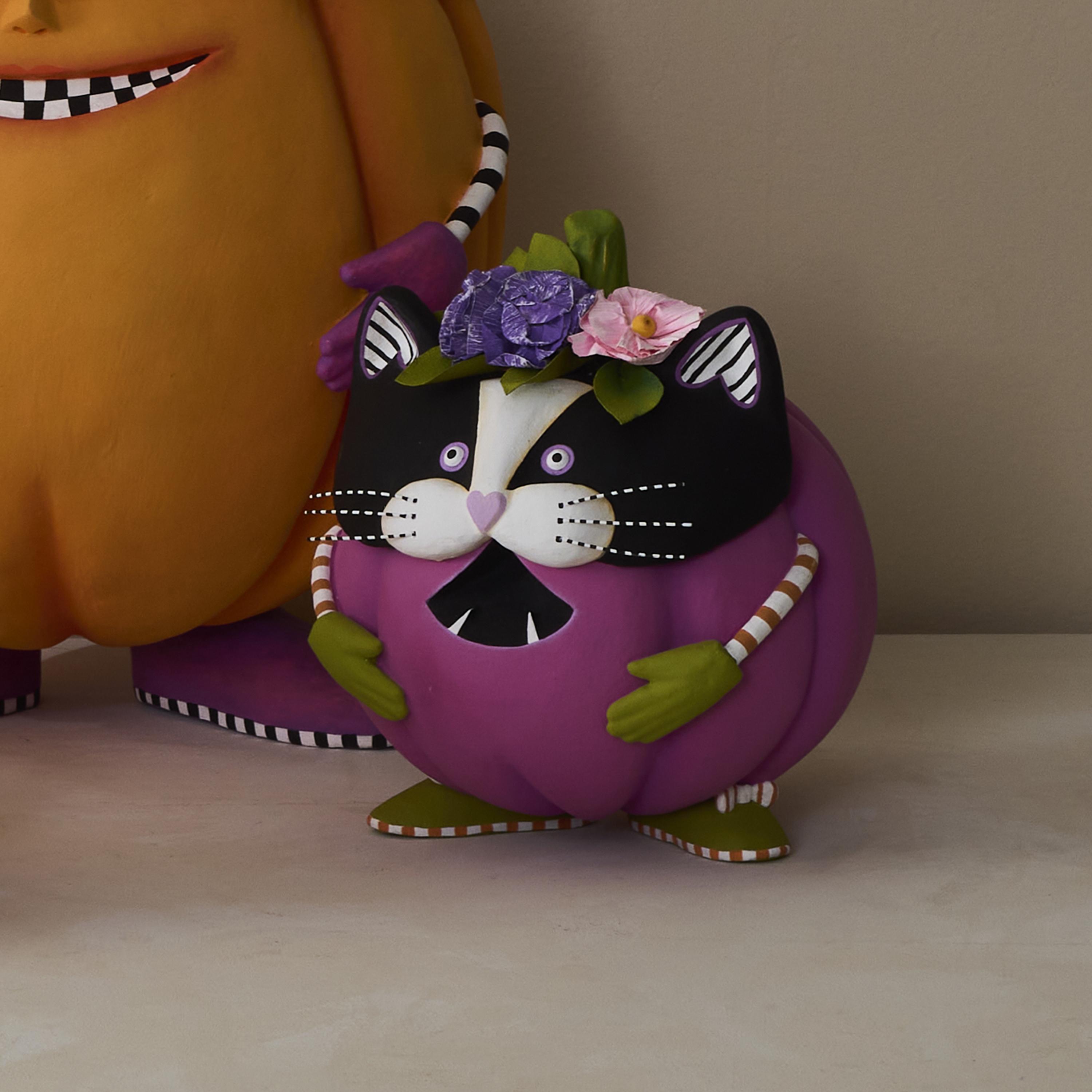 Patience Brewster Cat Pumpkin