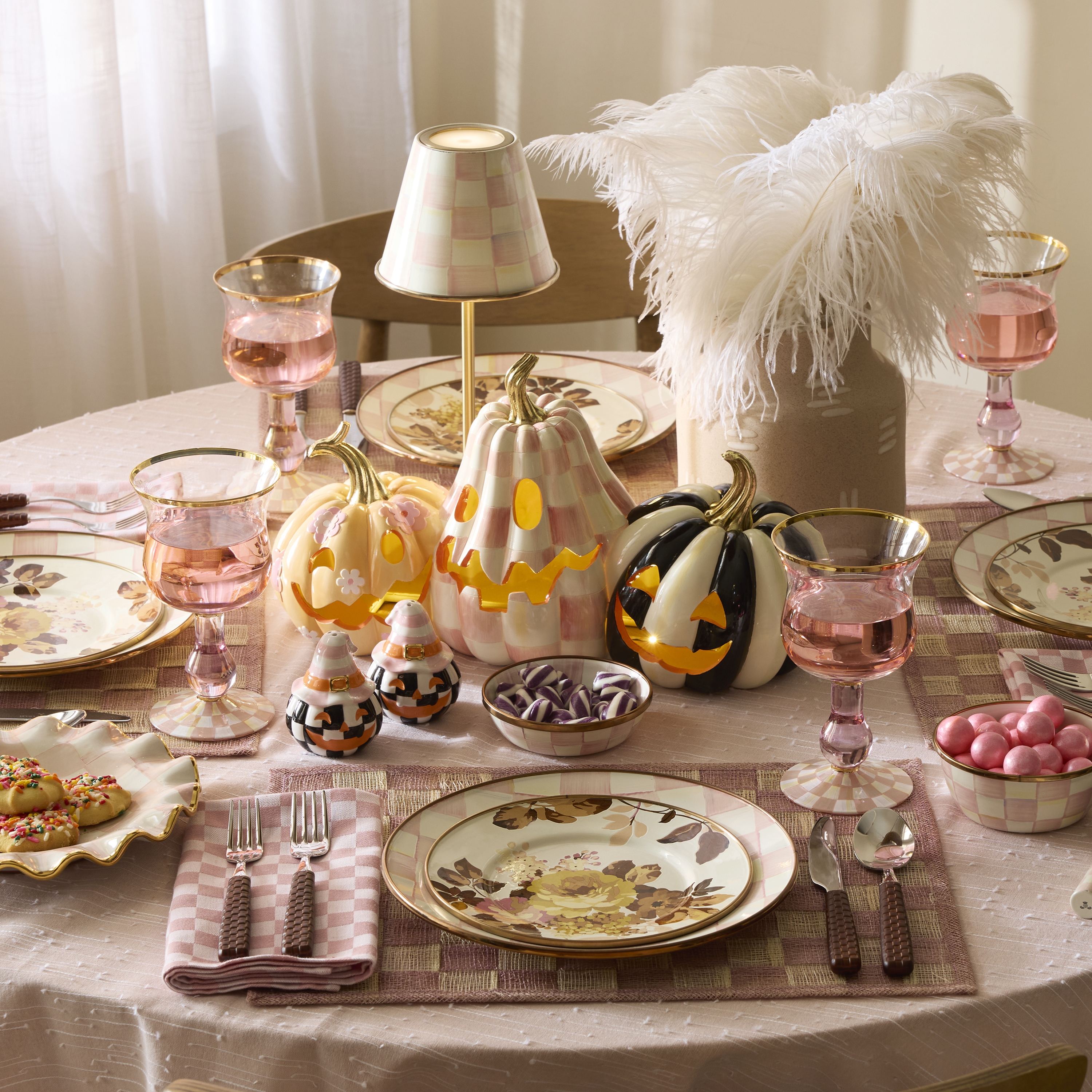 Hocus Pocus Illuminated Jack O' Lantern Trio