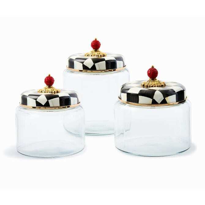 Courtly Check Kitchen Canisters