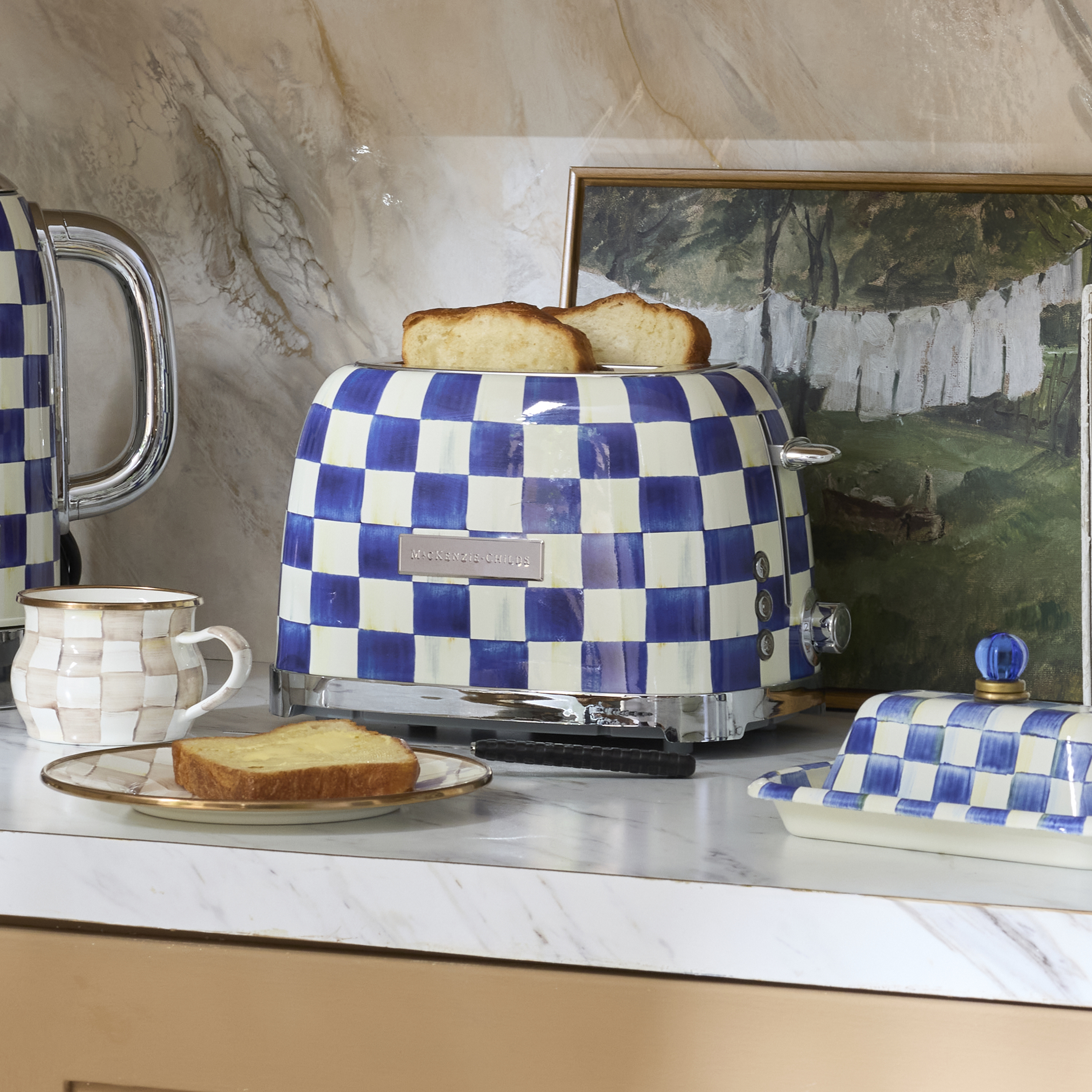 Royal Check 2-Slice Toaster