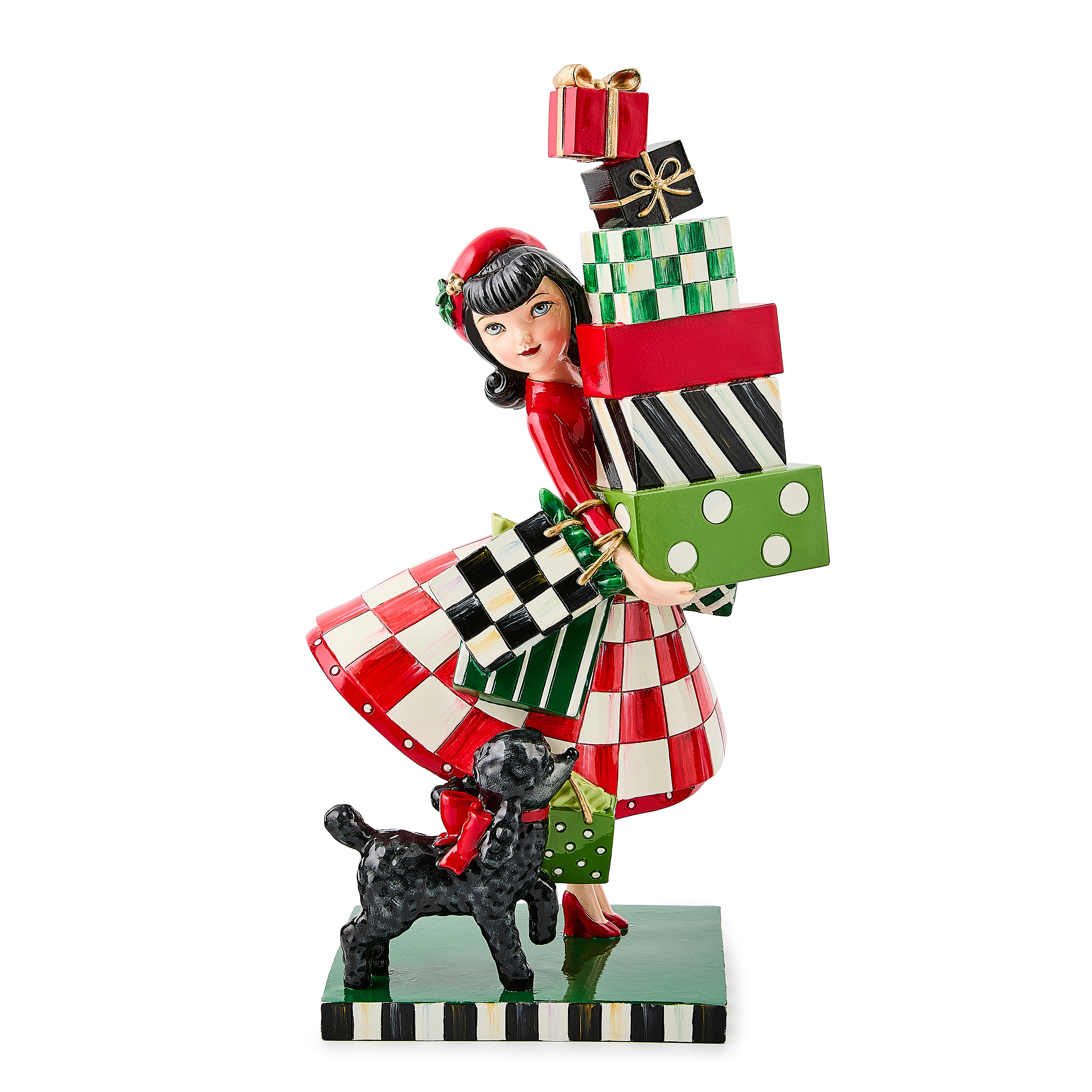 Check It Out Shopper Figurine