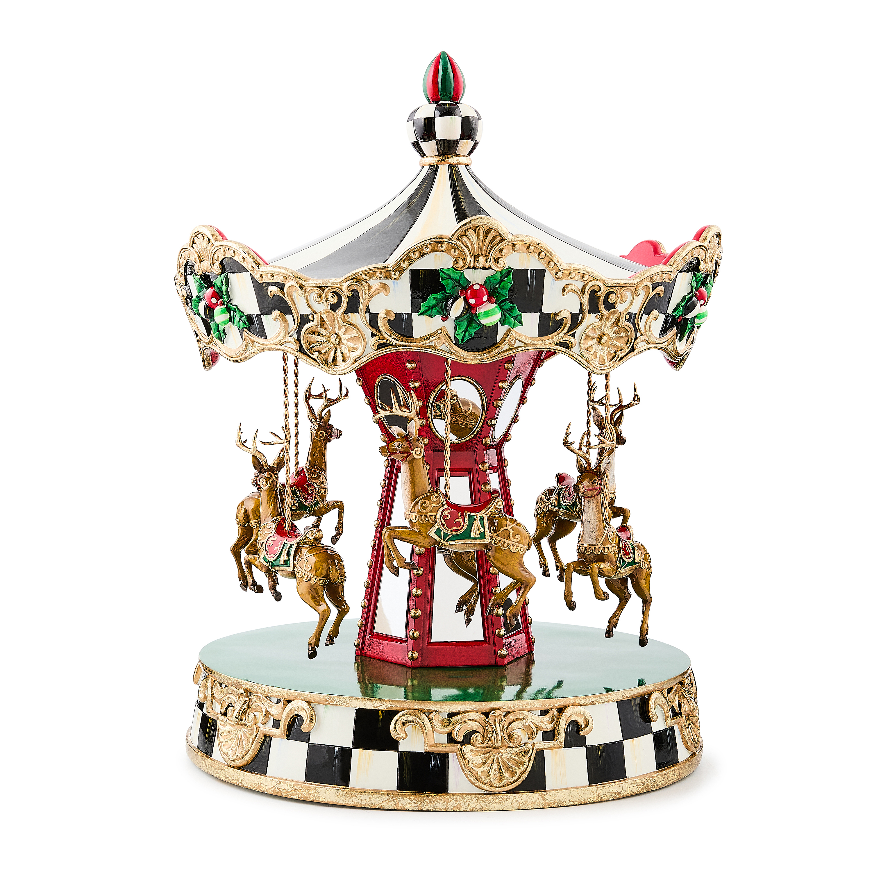 Merry Christmas Rotating Carousel