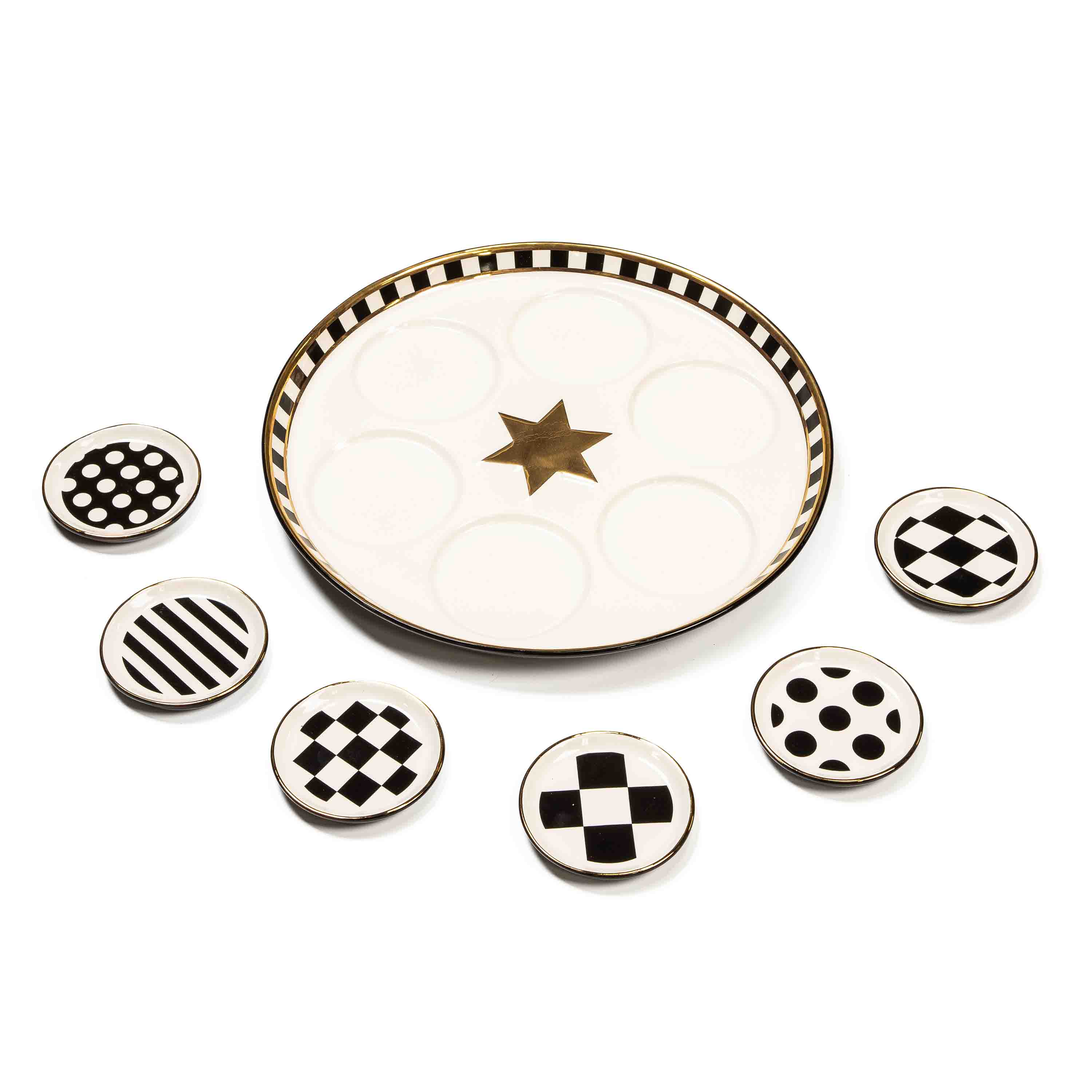 Courtly Seder Plate