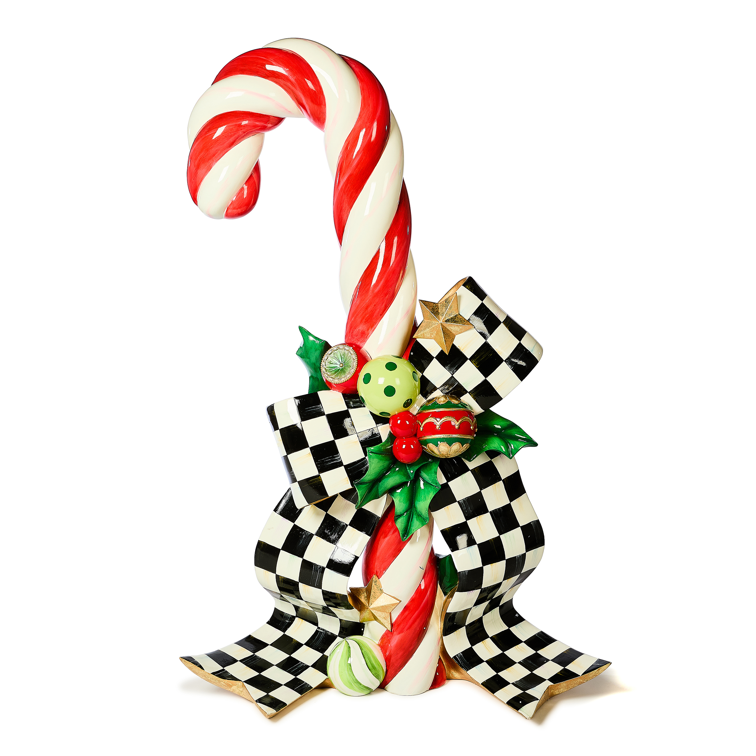 Check It Out Left Trophy Candy Cane