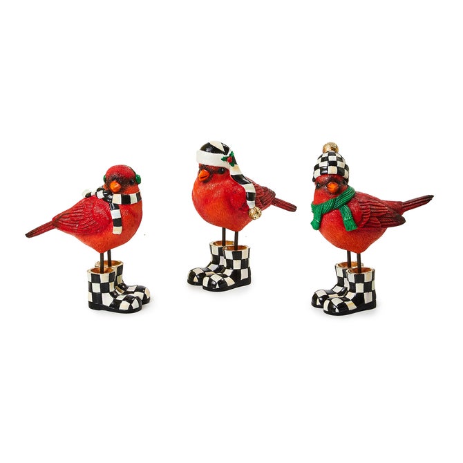 Cozy Christmas Cardinals, Set of 3