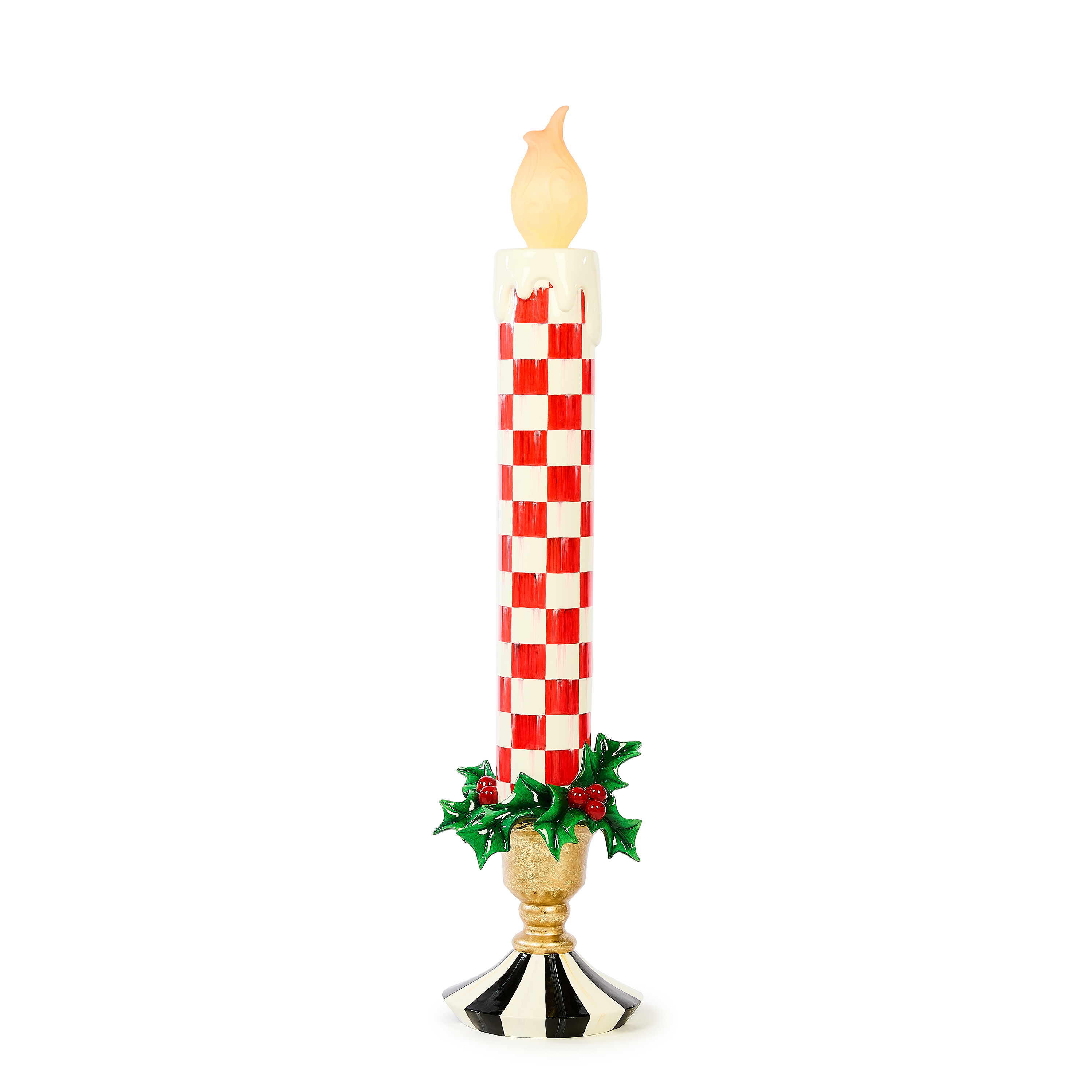 Check It Out Illuminated Large Trophy Candle