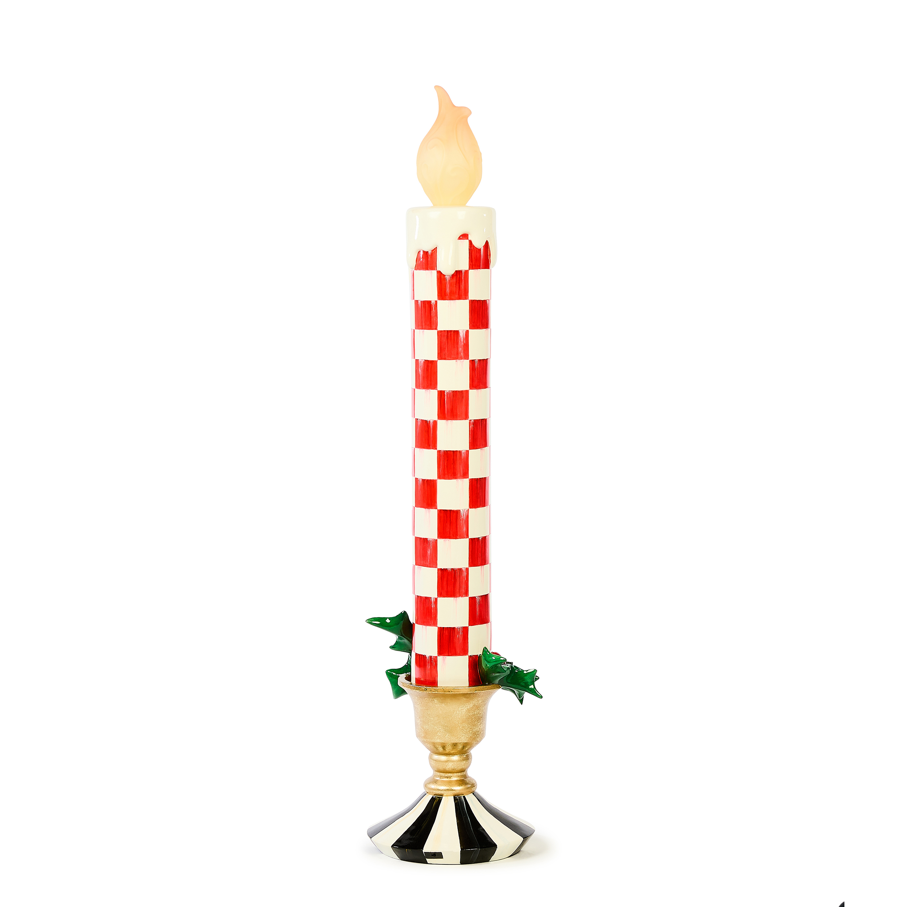 Check It Out Illuminated Large Trophy Candle