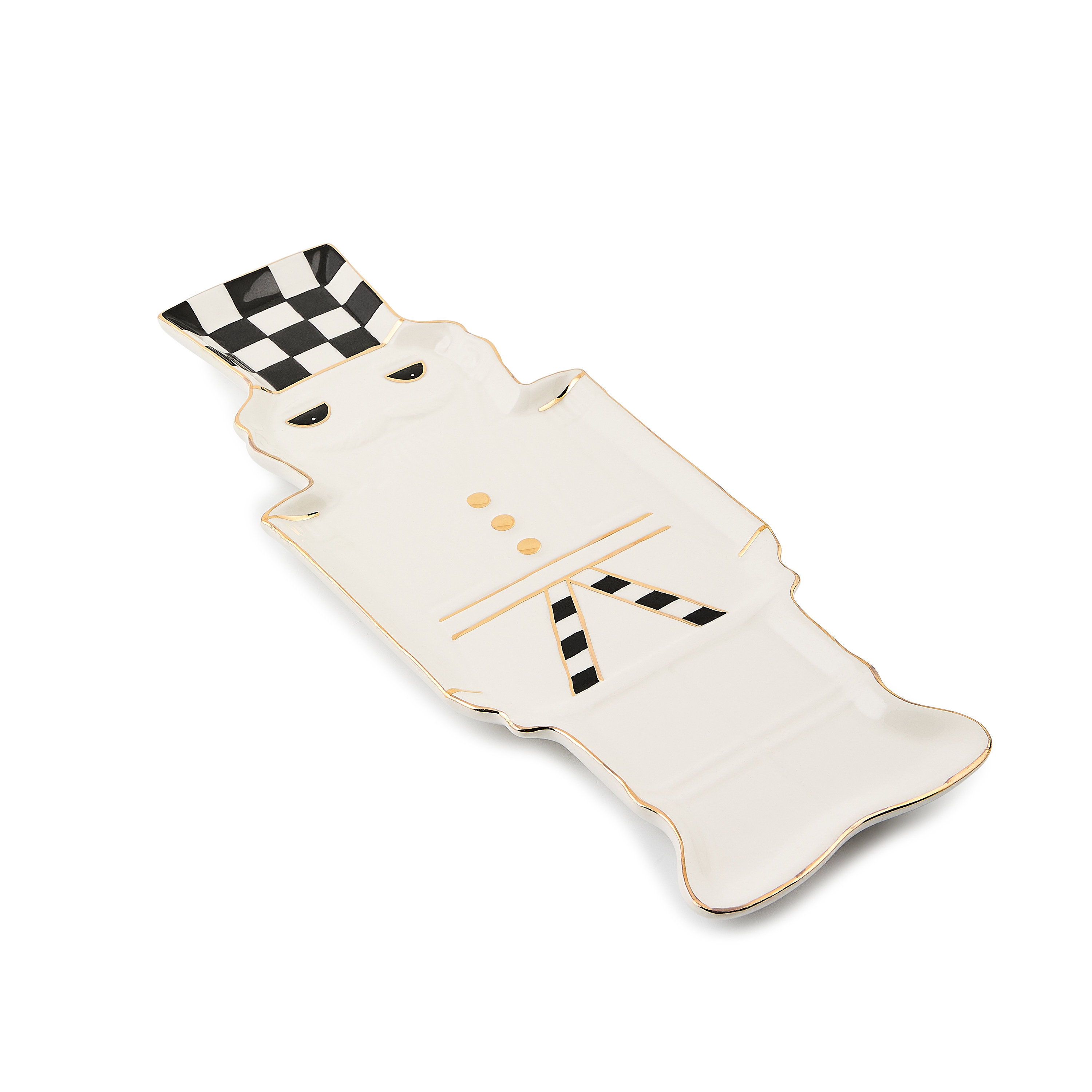 Courtly Noel Nutcracker Cookie Plate