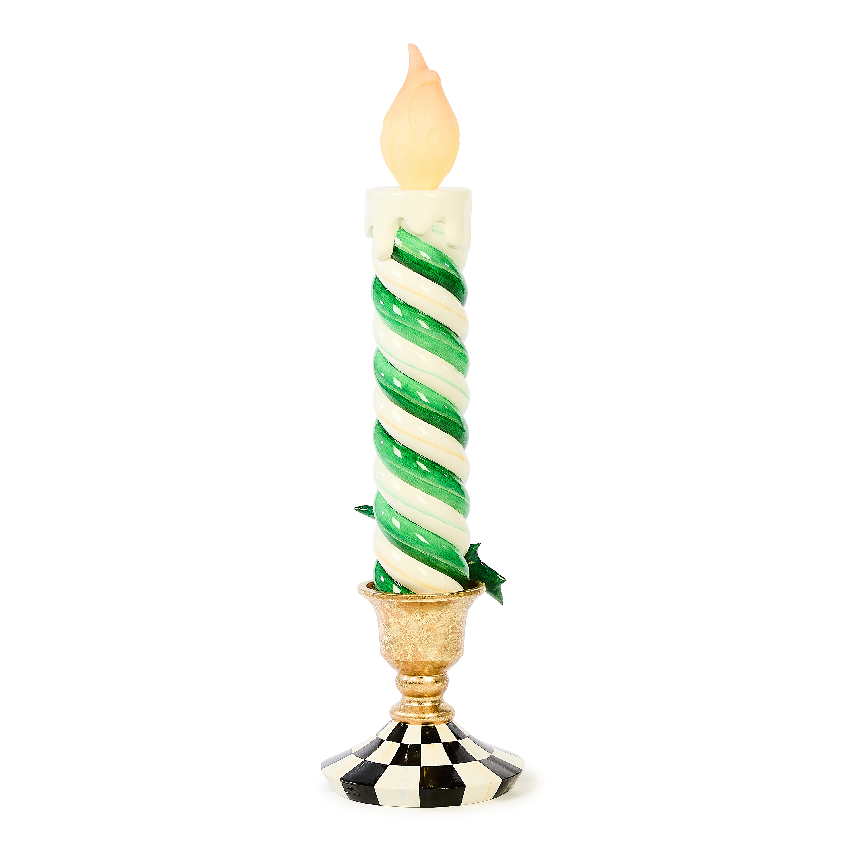 Check It Out Illuminated Medium Trophy Candle