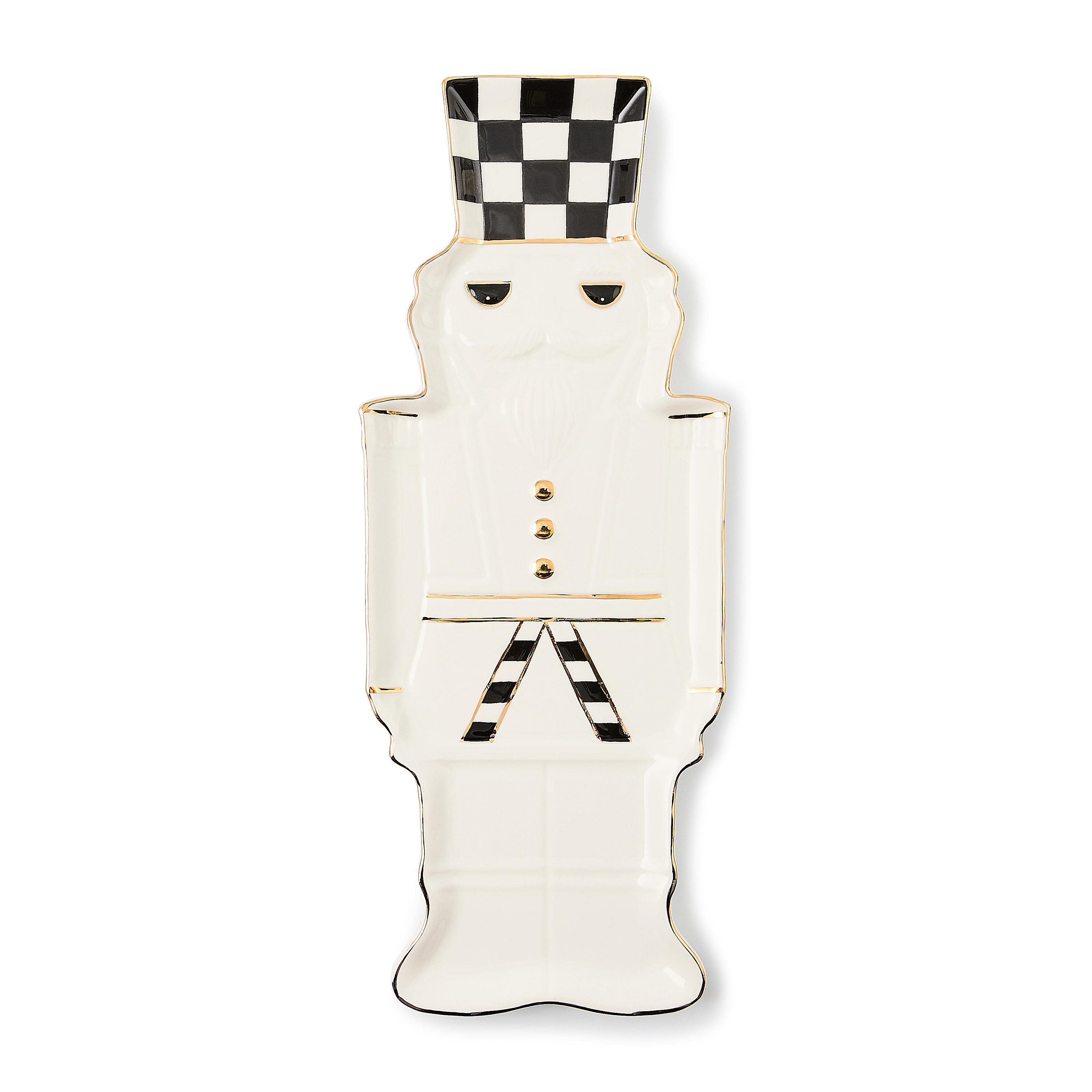 Courtly Noel Nutcracker Cookie Plate