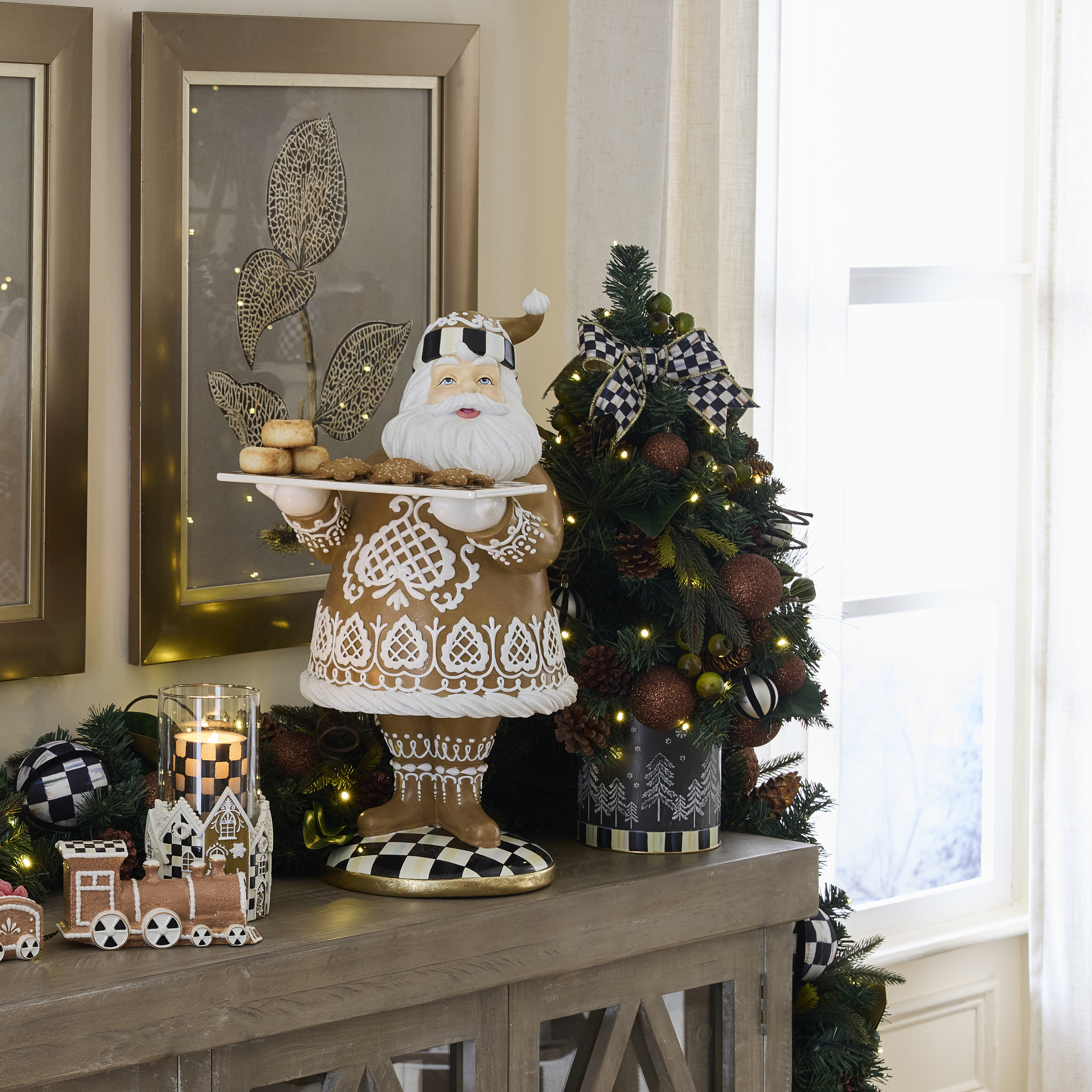 Farmhouse Illuminated Tabletop Tree