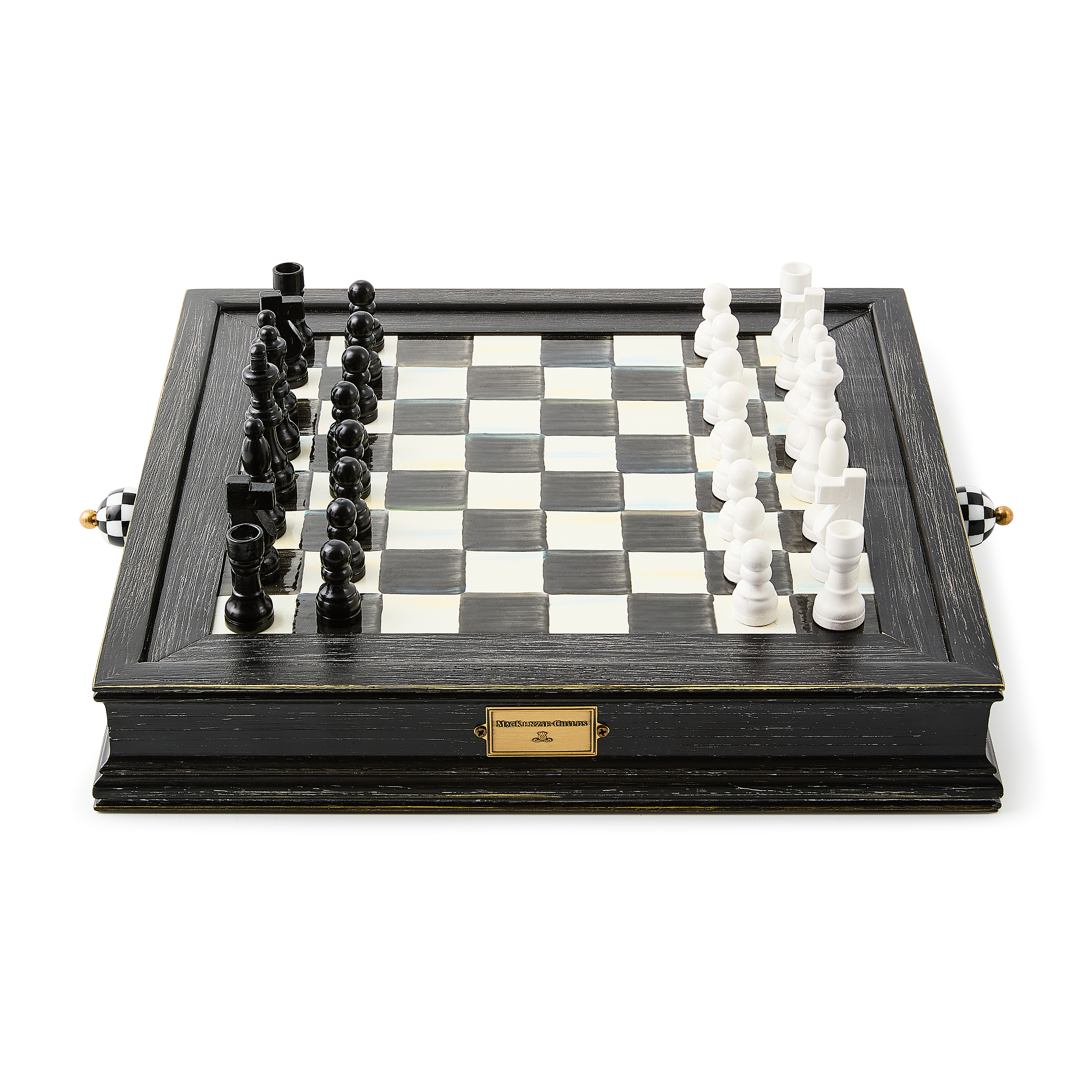 Courtly Check Chess Set