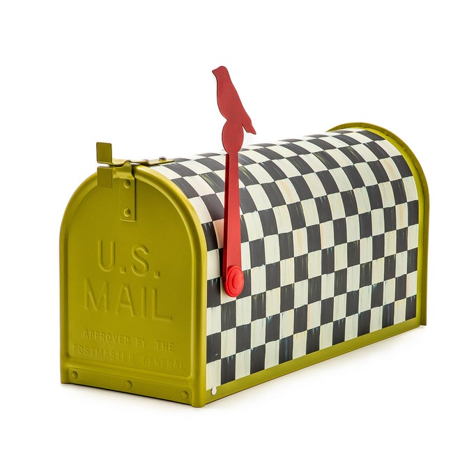 Courtly Check Mailbox