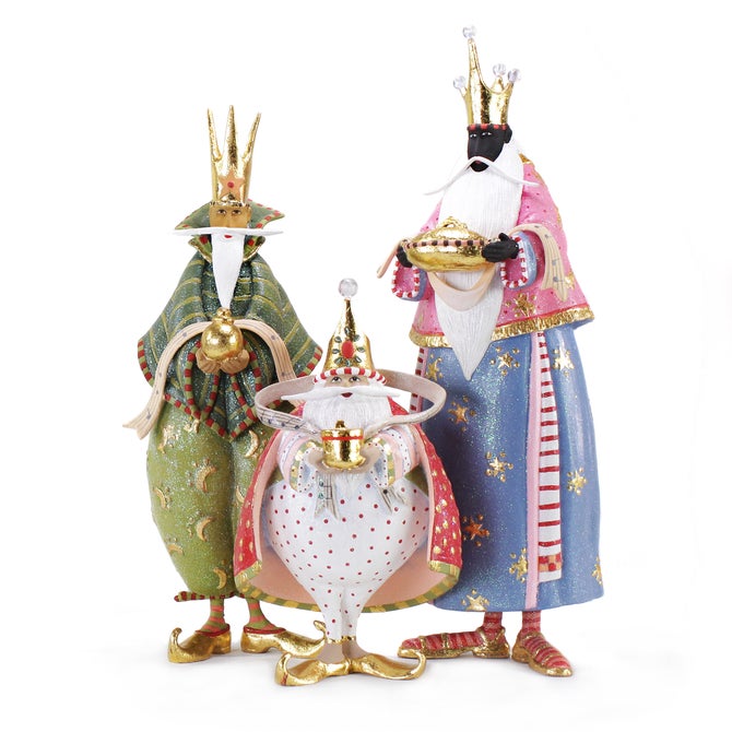 Patience Brewster Nativity World Magi Figures