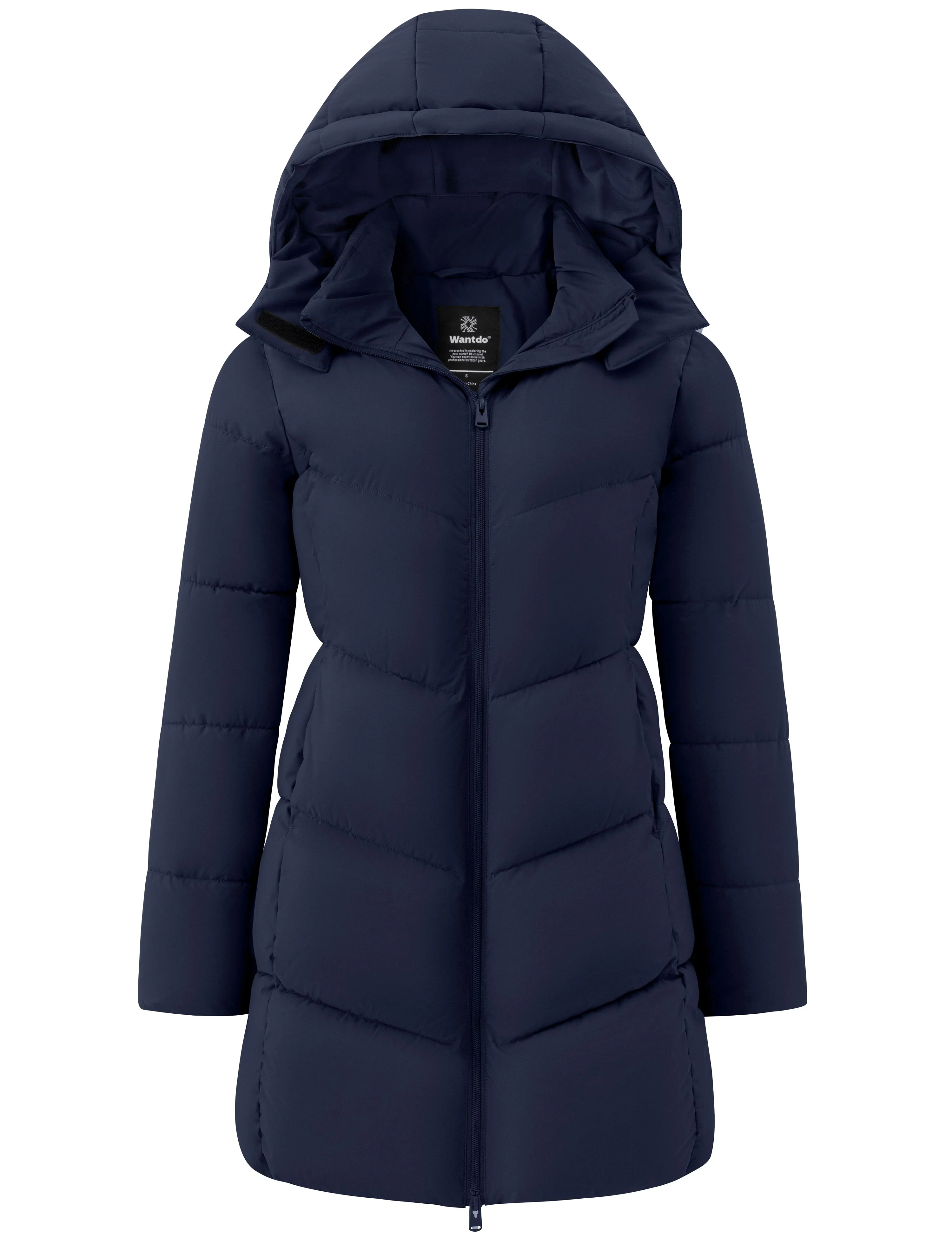 Wantdo Women's Warm Winter Coat Thicken Puffer Jacket