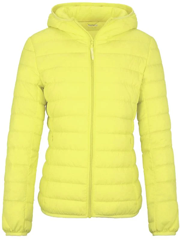 Women's Packable Down Jacket Ultra Lightweight Puffer Coat Short With Hood ThermoLite I