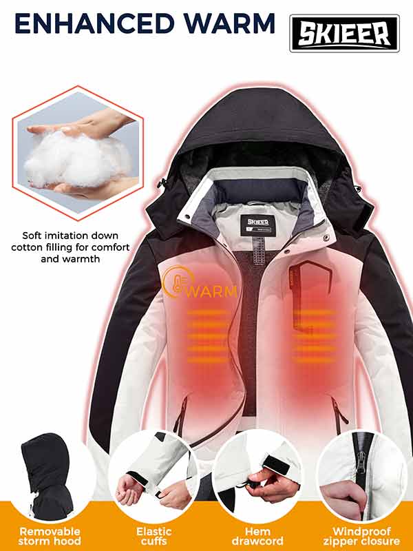 Skieer Men's Ski Jacket