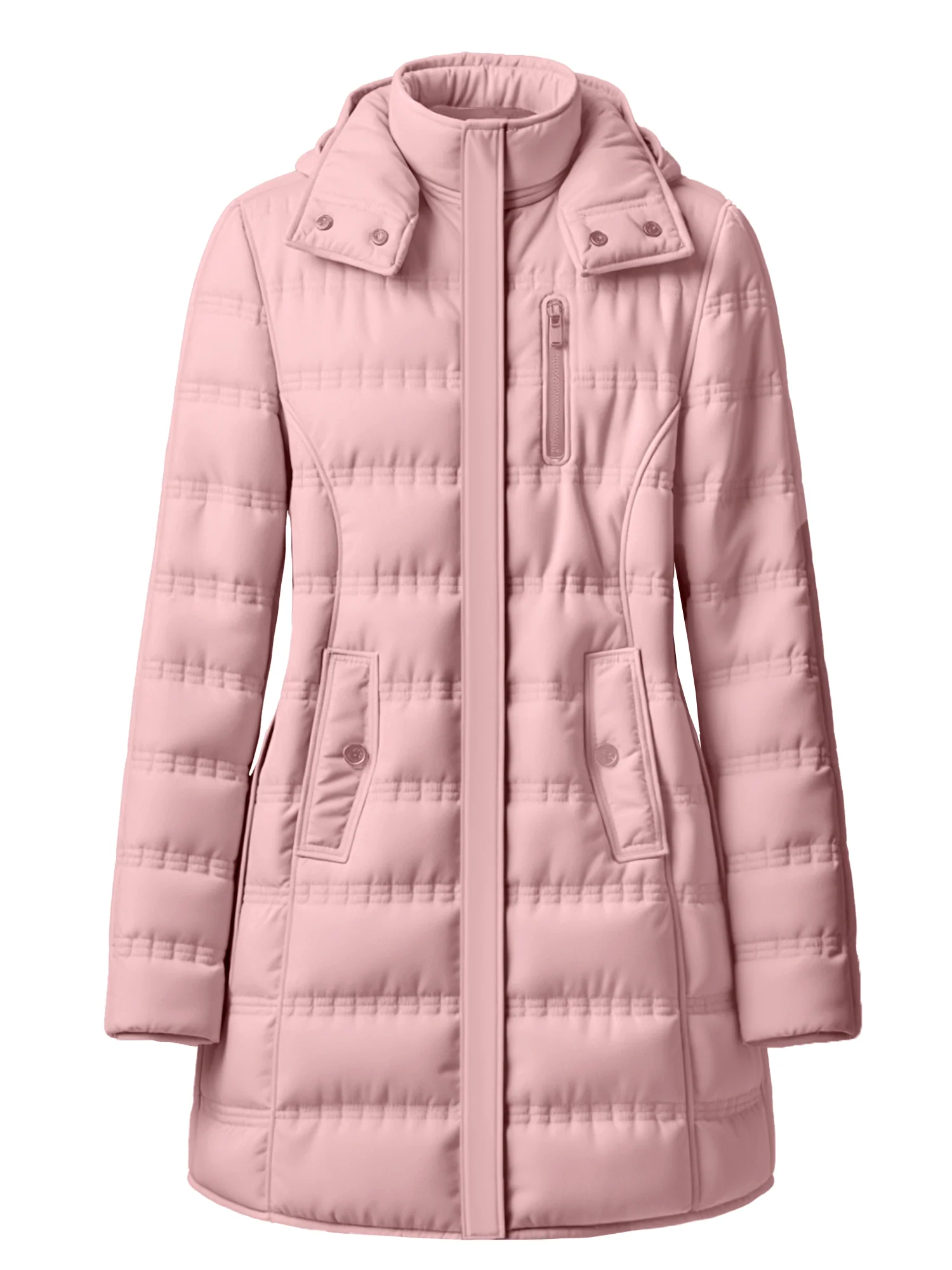 Wantdo Women's Winter Coat Warm Winter Coat Quilted Puffy Jacket