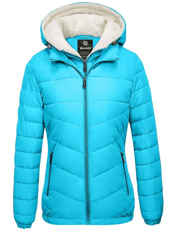 Women's Winter Coats Hooded Windproof Puffer Jacket