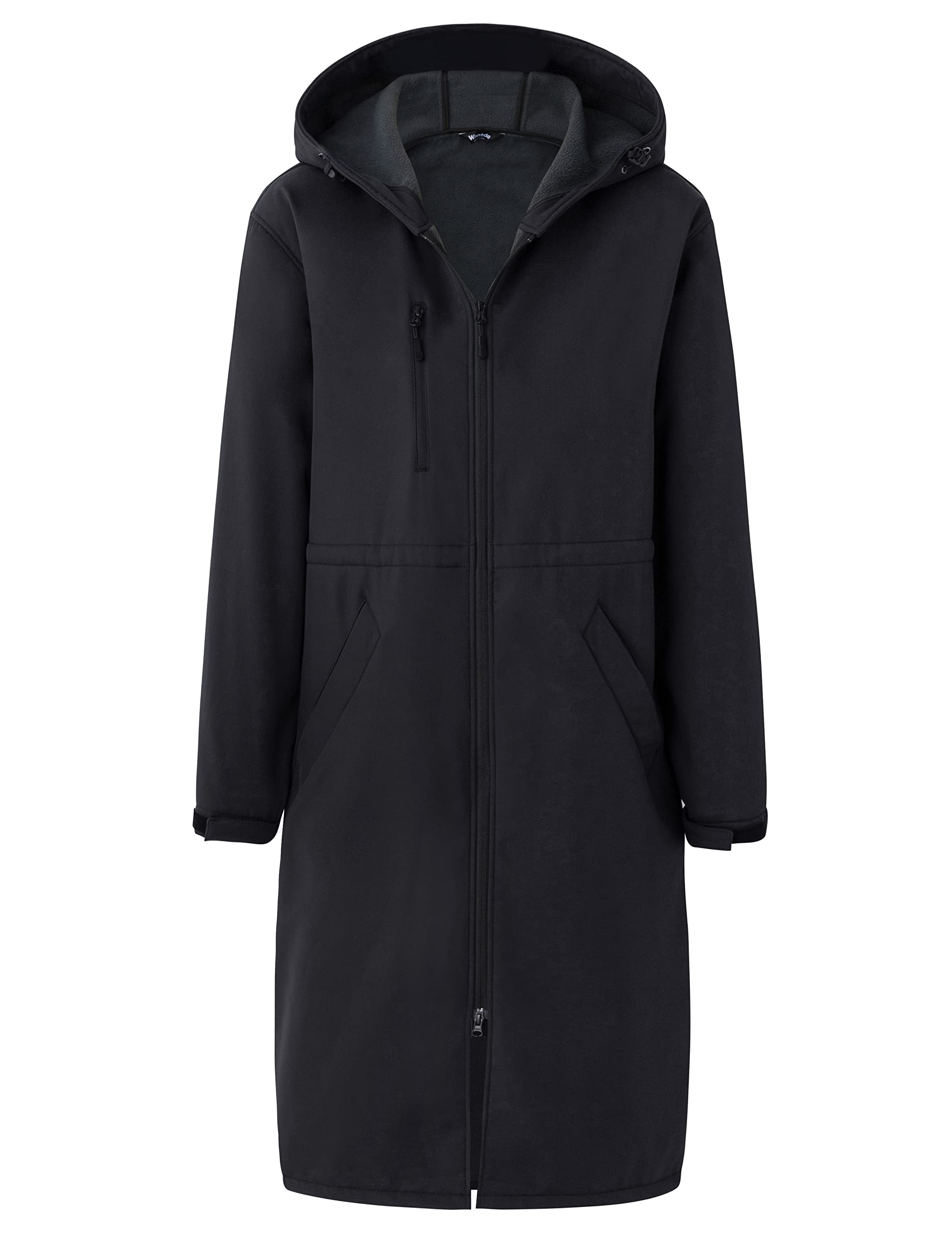 Unisex Waterproof Swim Parka Long Swim Cover Up Swim Coat for Adult and Youth