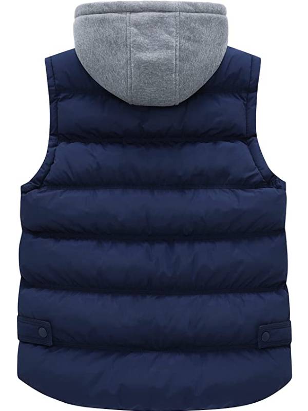 Women's Quilted Puffer Vest with Hood