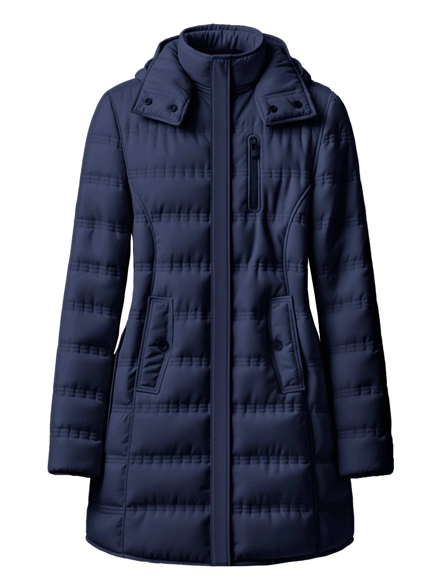 Wantdo Women's Winter Coat Warm Winter Coat Quilted Puffy Jacket
