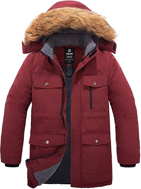 Men's Warm Winter Coat Parka Thicken Insulated Puffer Jacket Acadia 2