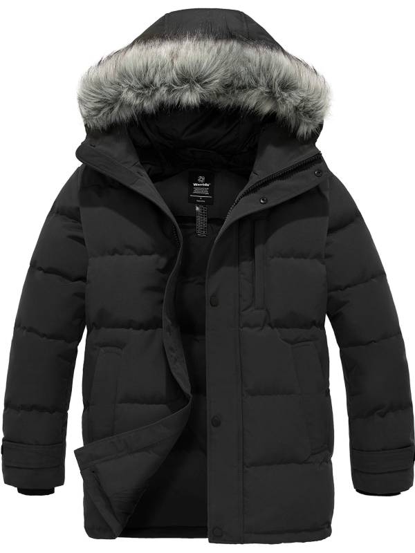 Men's Winter Jacket Warm Puffer Jacket