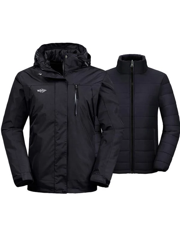 Women's 3-in-1 Ski Jacket Winter Coat C41