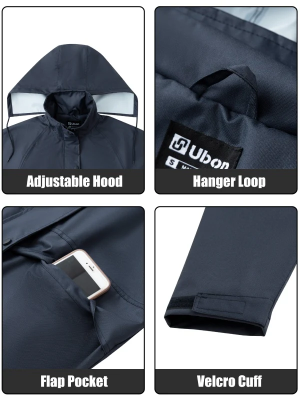 Ubon Women's Rain Coat