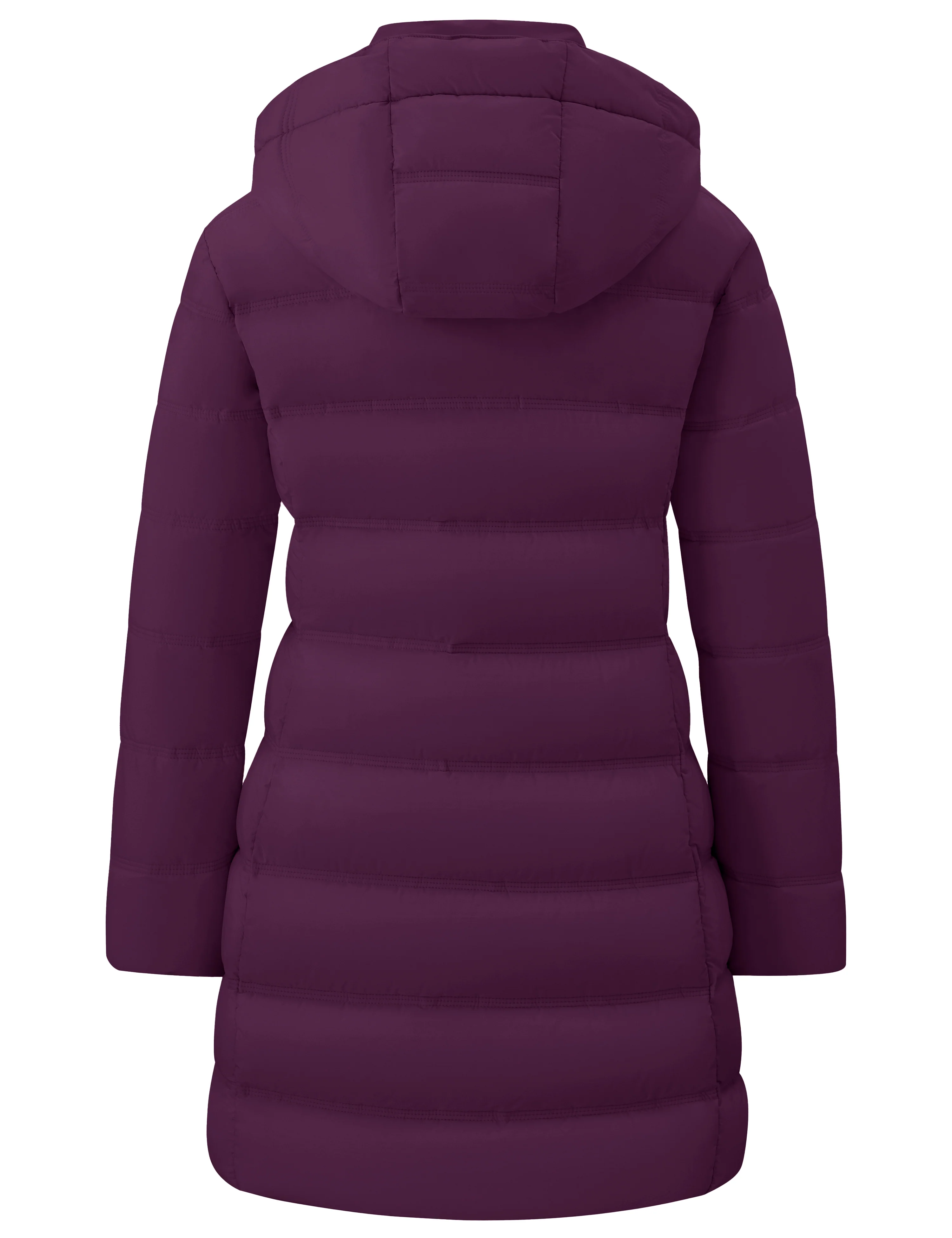 Wantdo Women's Lightweight Winter Coat Long Puffer Jacket