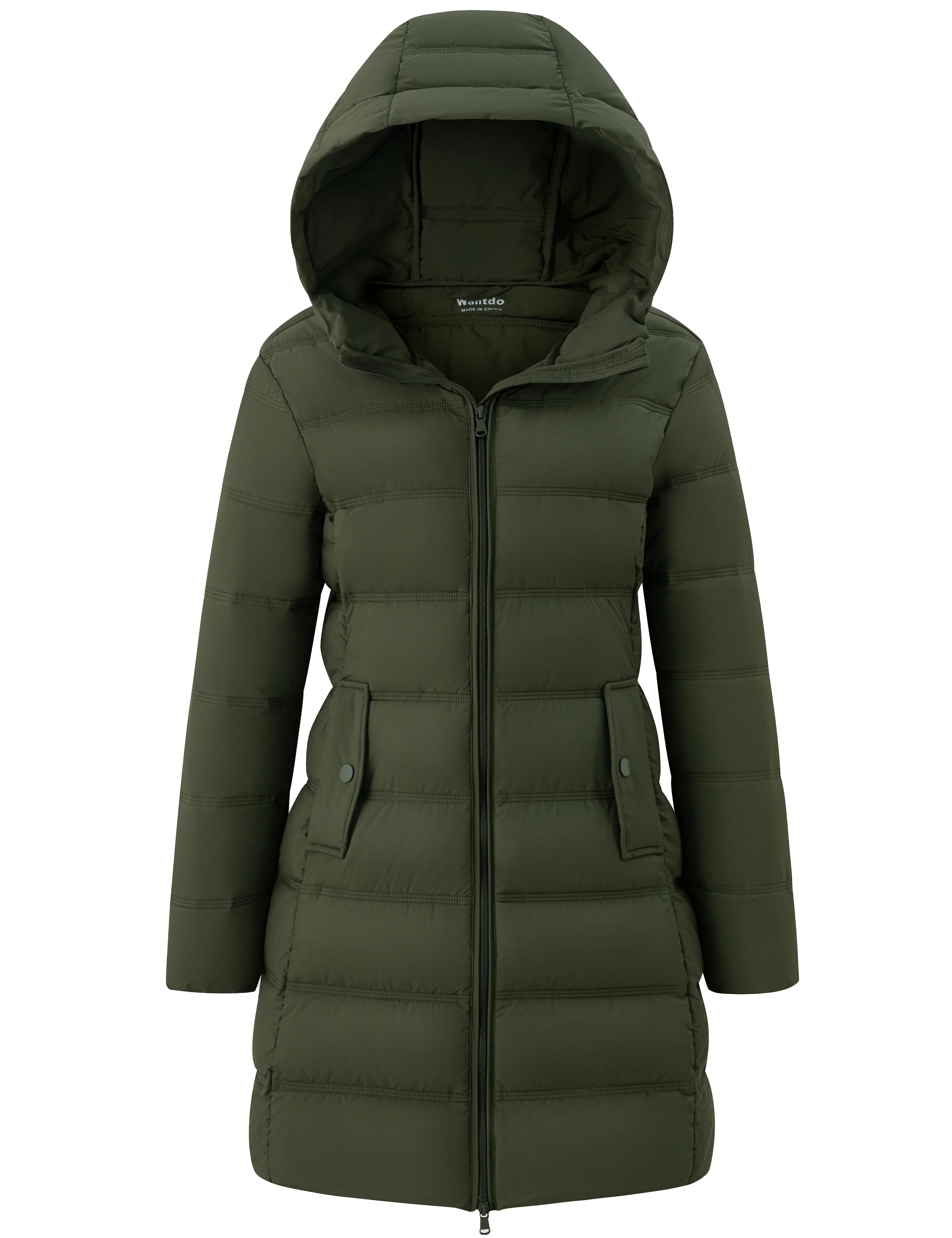 wantdo Women's Lightweight Warm Coat Winter Jacket with Hood