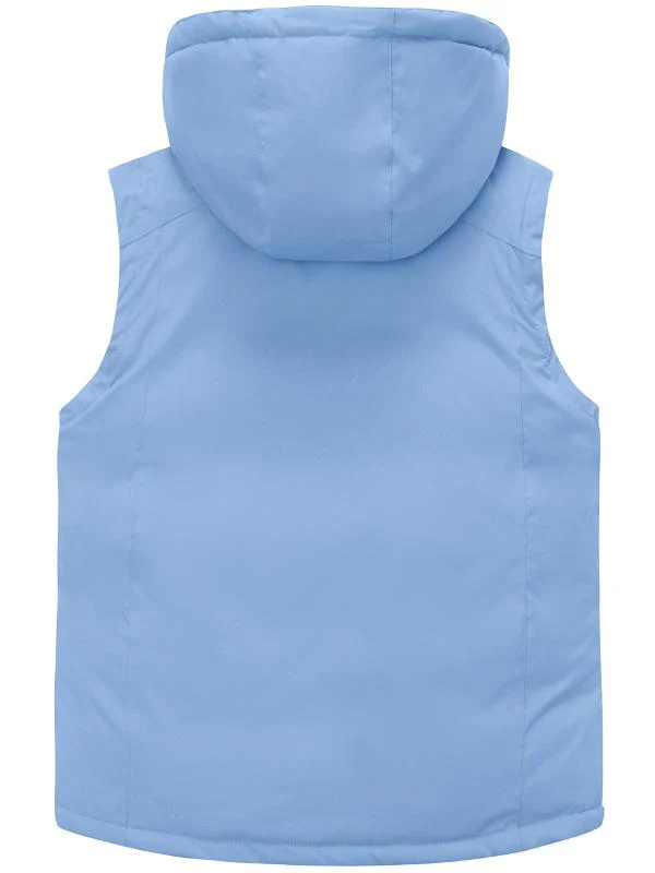 Women's Waterproof Winter Puffer Vest Insulated Gilet Eco-friendly Fabrics