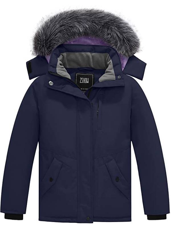 ZSHOW Girls' Padded Winter Coat
