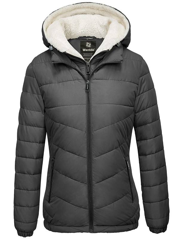 Women's Winter Coats Hooded Windproof Puffer Jacket