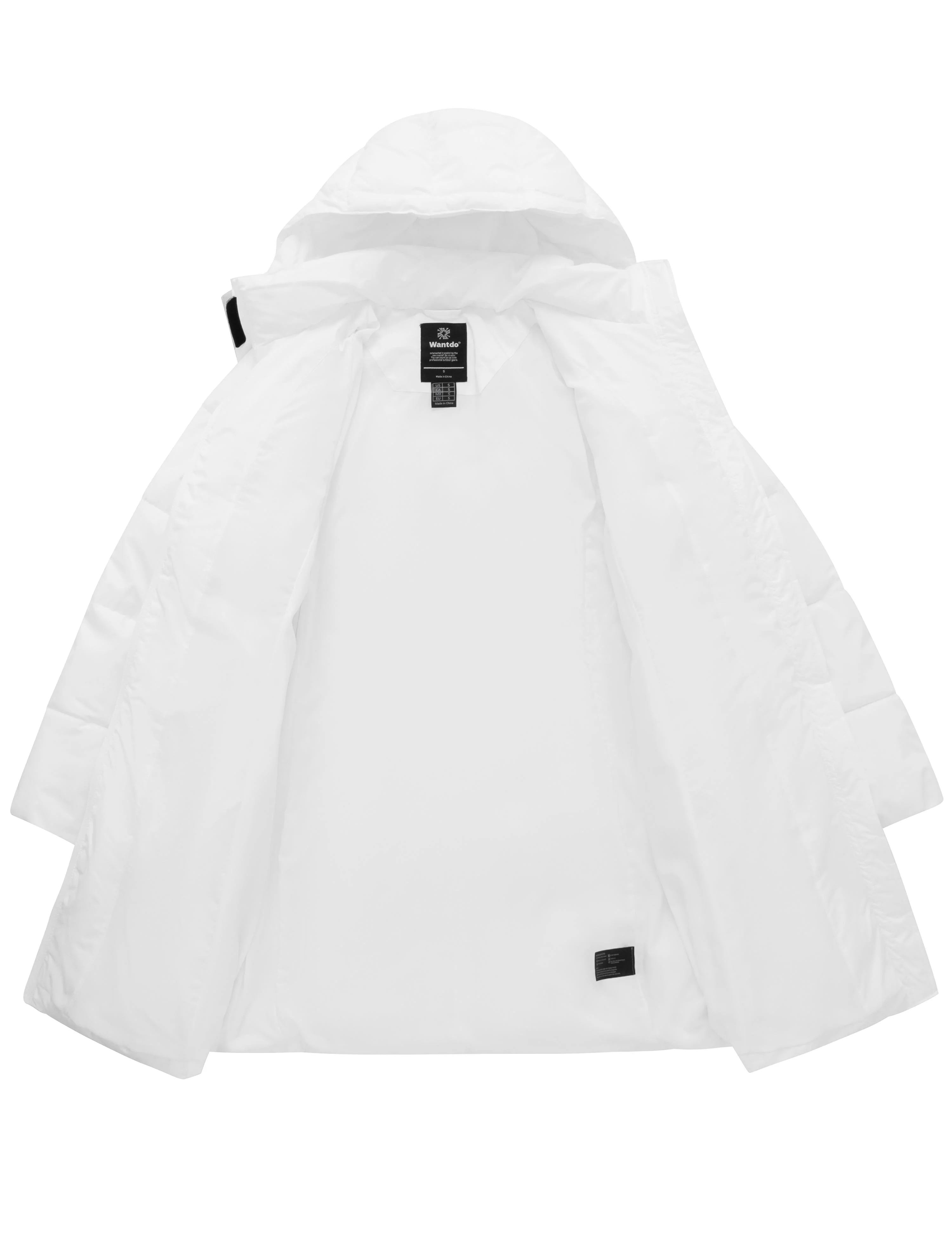 Wantdo Women's Warm Winter Coat Thicken Puffer Jacket