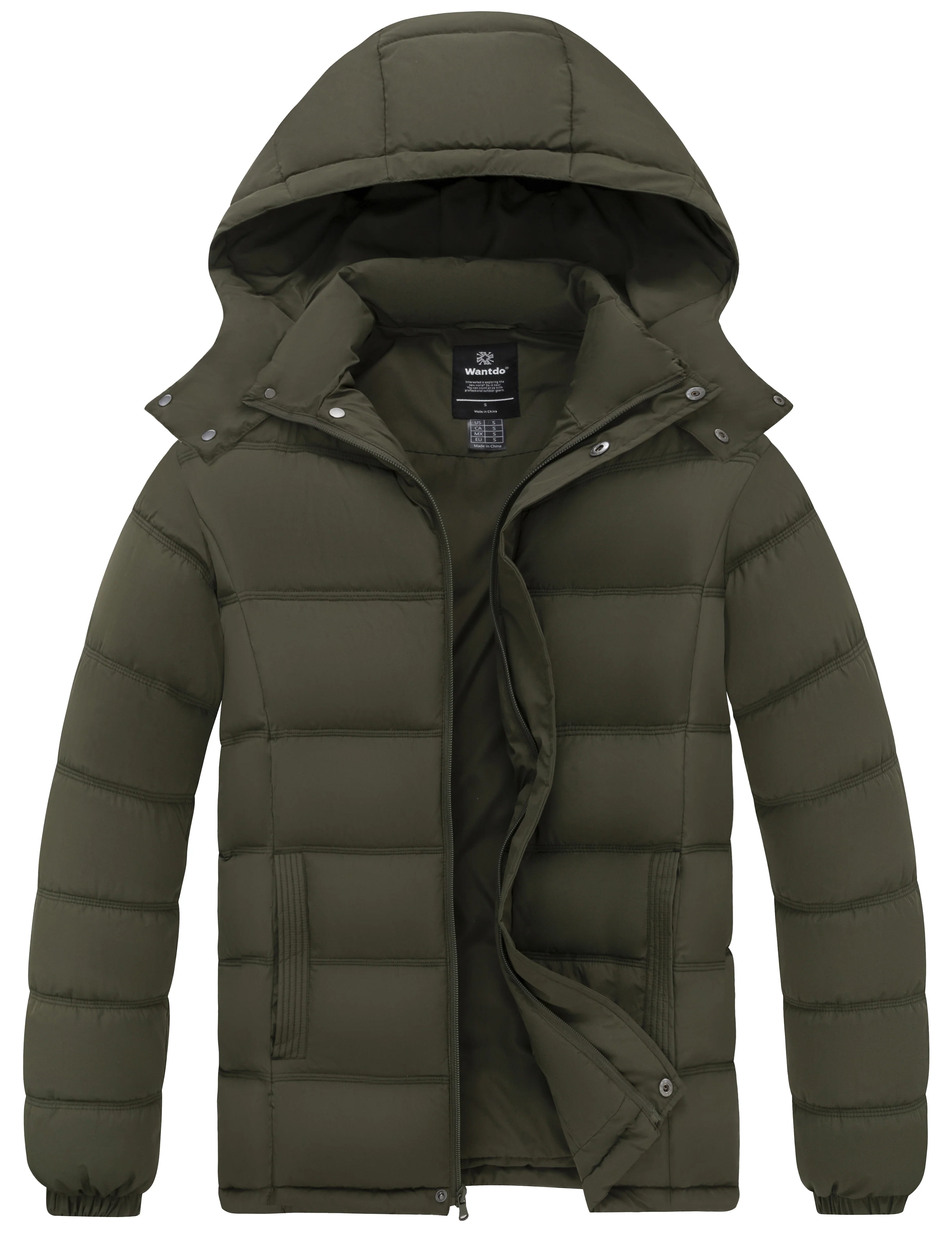 Wantdo Men's Puffer Jacket